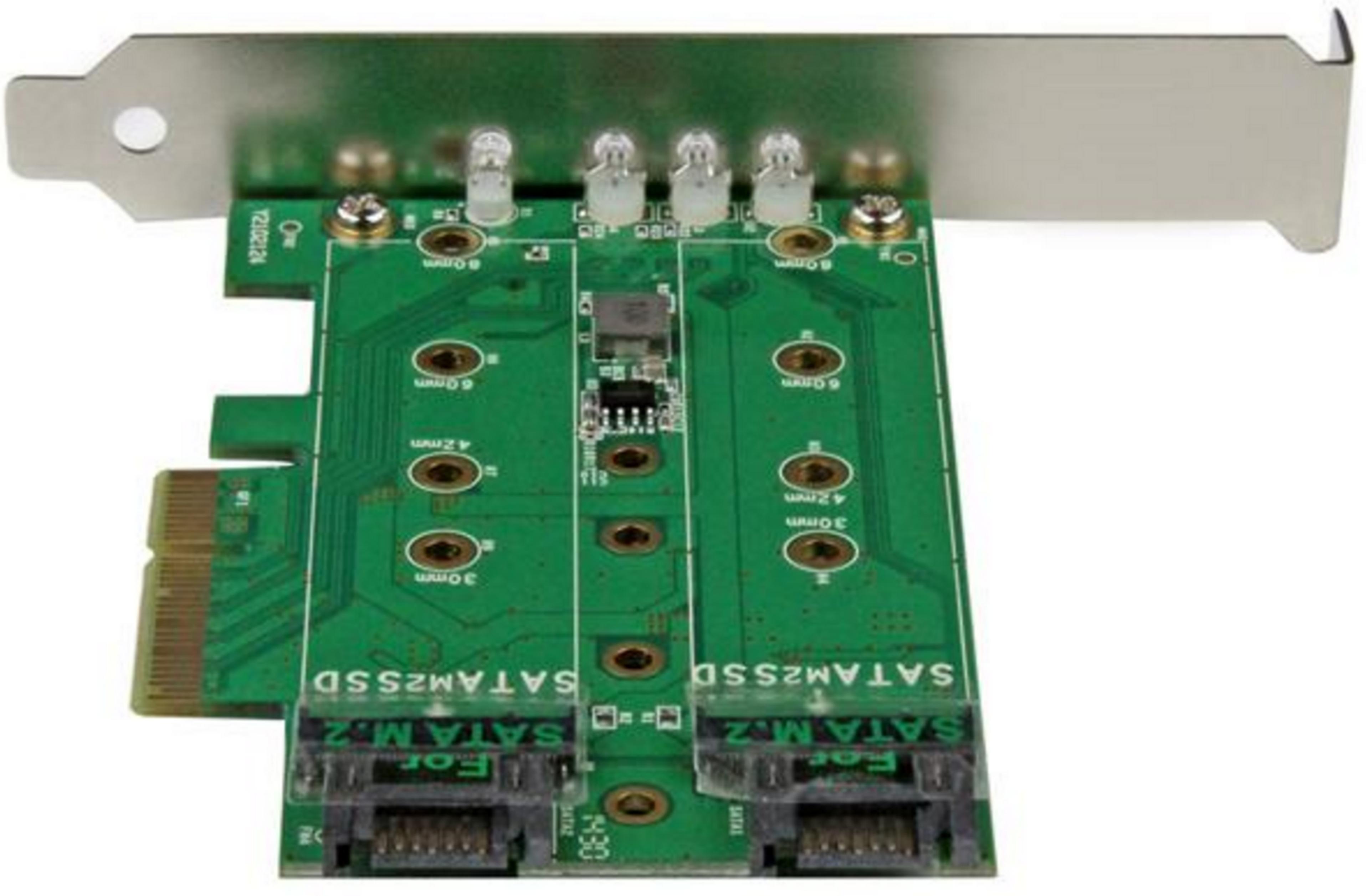 StarTech 3-Port M.2 SSD - PCIe Adapter
