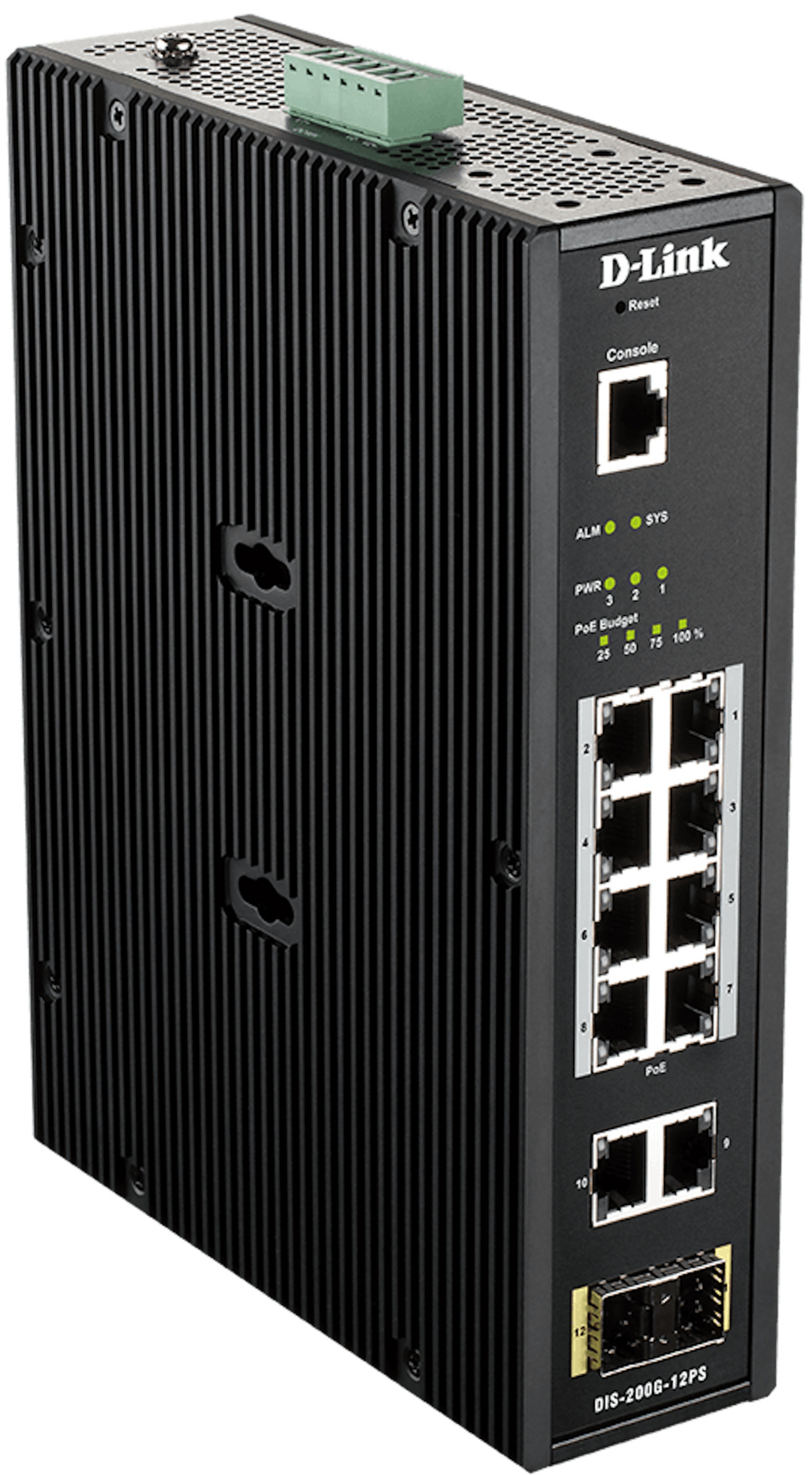 Switch industriale PoE DIS-200G-12PS