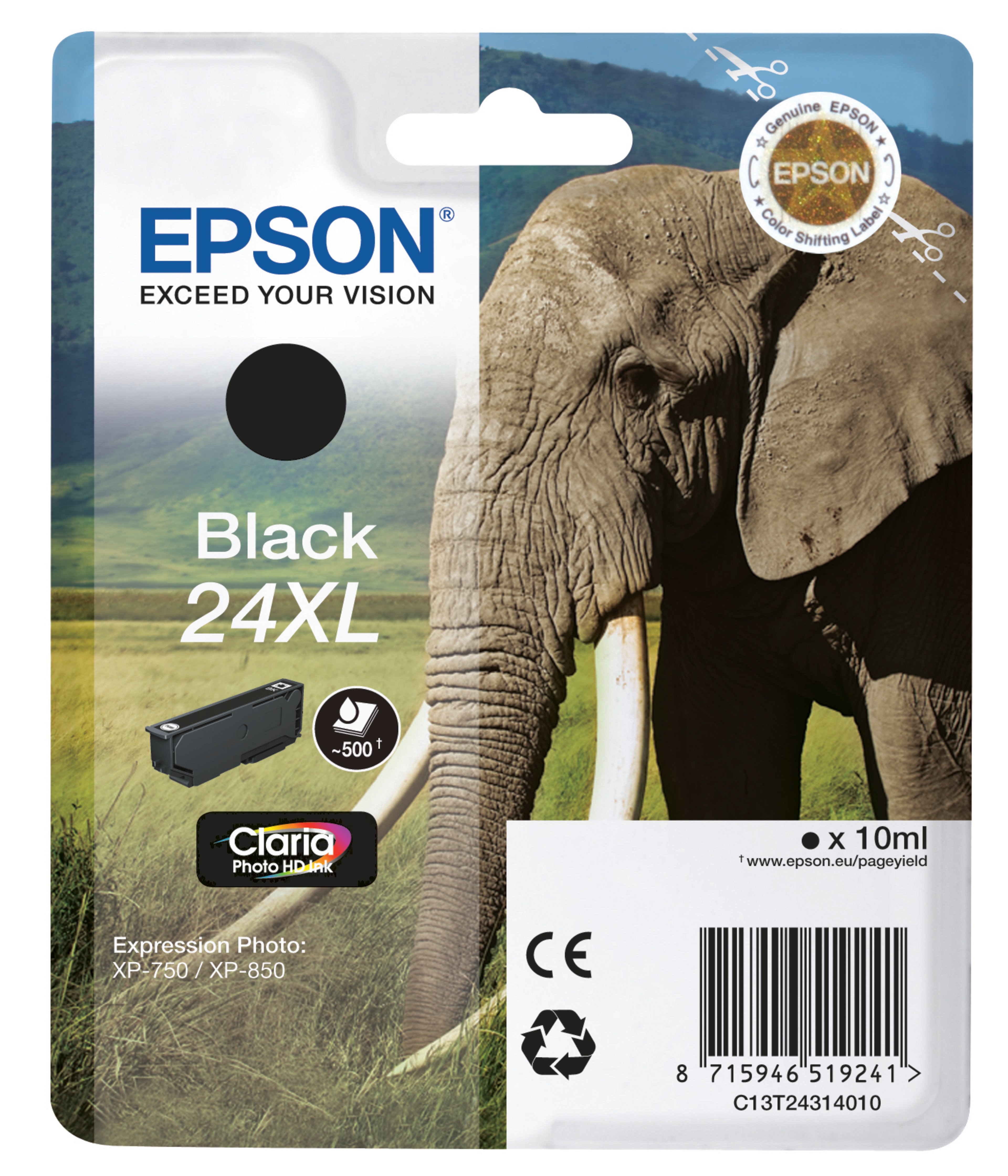 Epson 24XL Ink Black