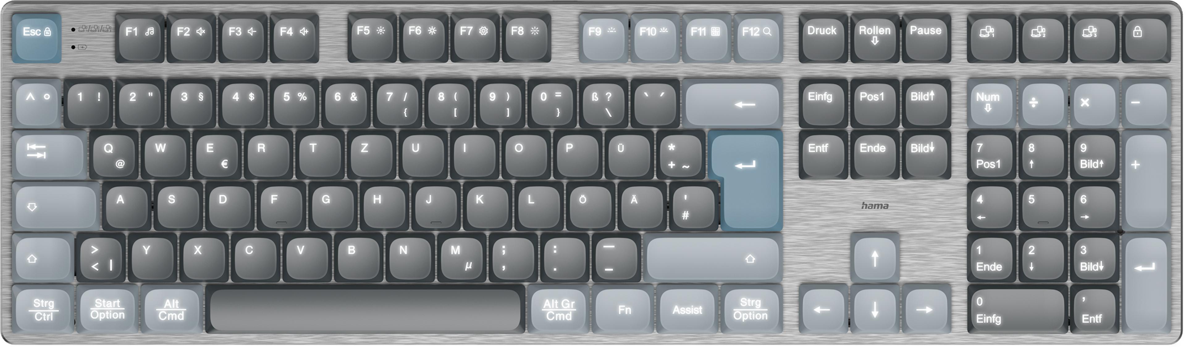 Hama WK-800 Multi-device Keyboard