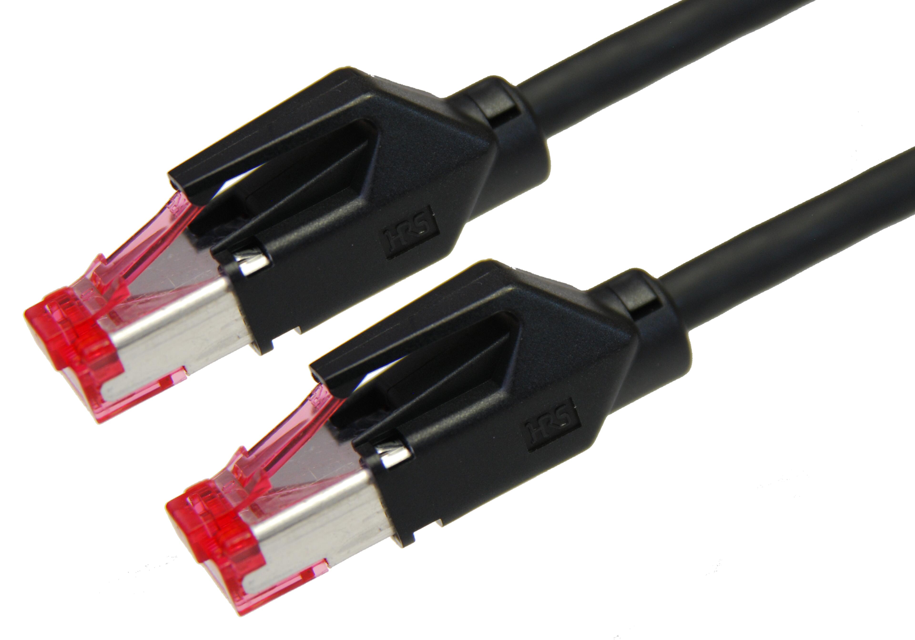 Patchkabel RJ45 S/FTP Cat6 10 m schwarz