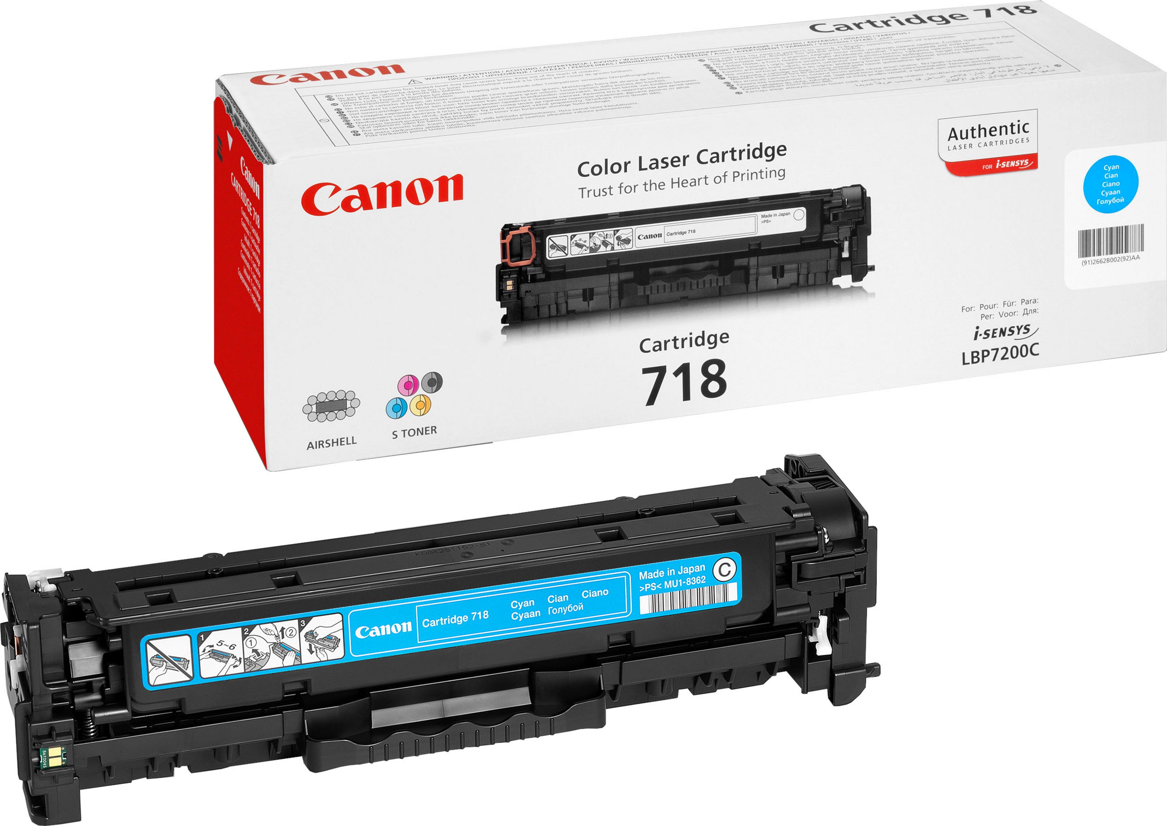 Canon 718 Toner Cyan