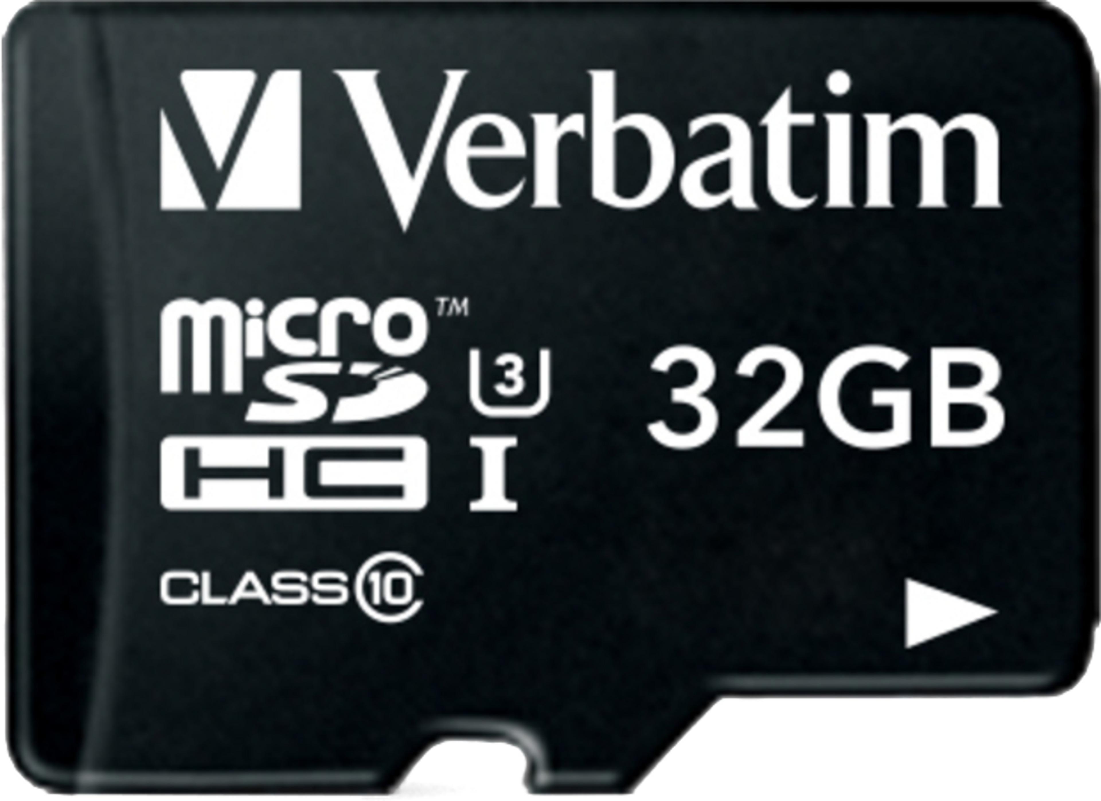 Verbatim Pro microSDHC Card U3 32GB