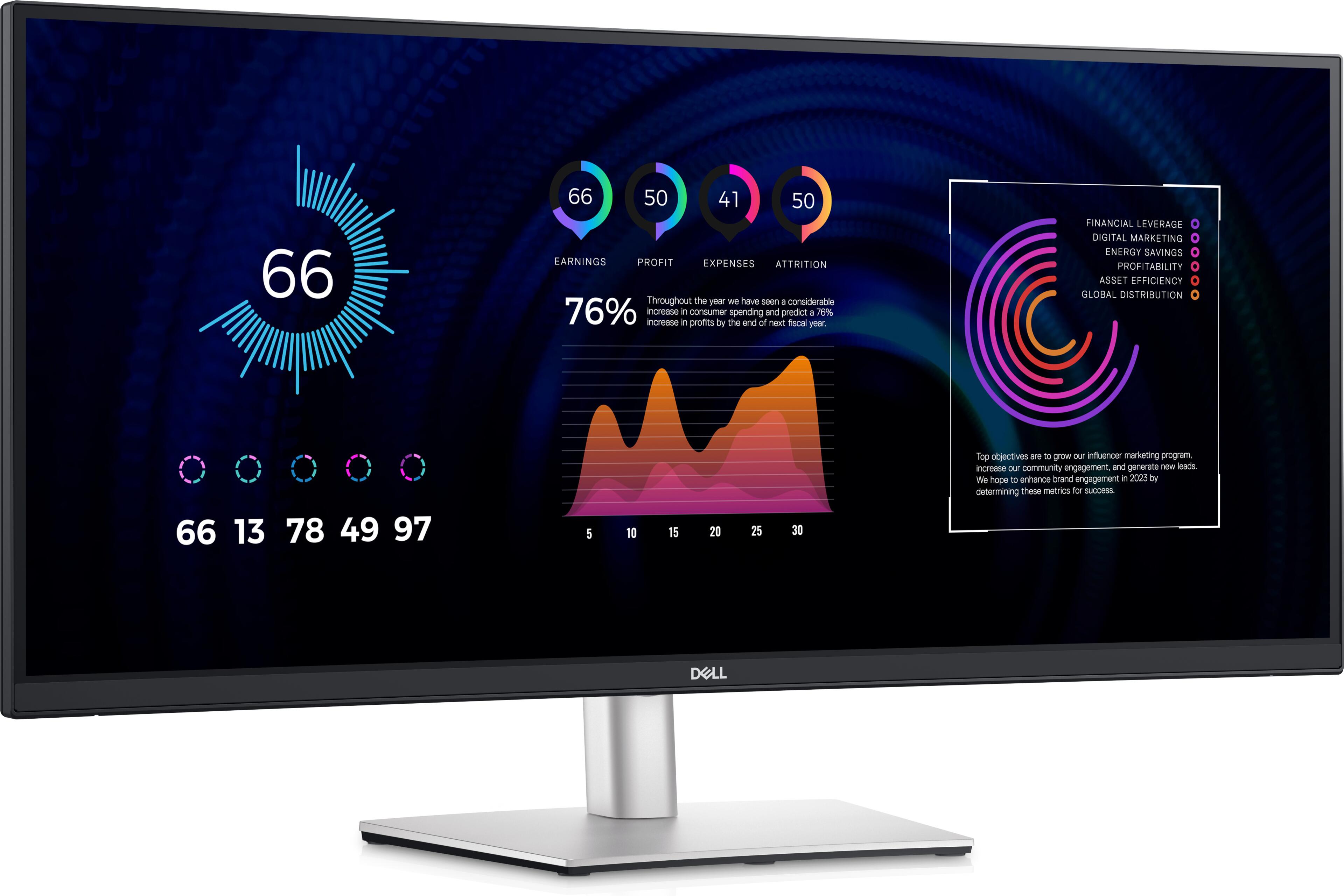 Dell Pro 34 Plus P3424WE USB-C Monitor