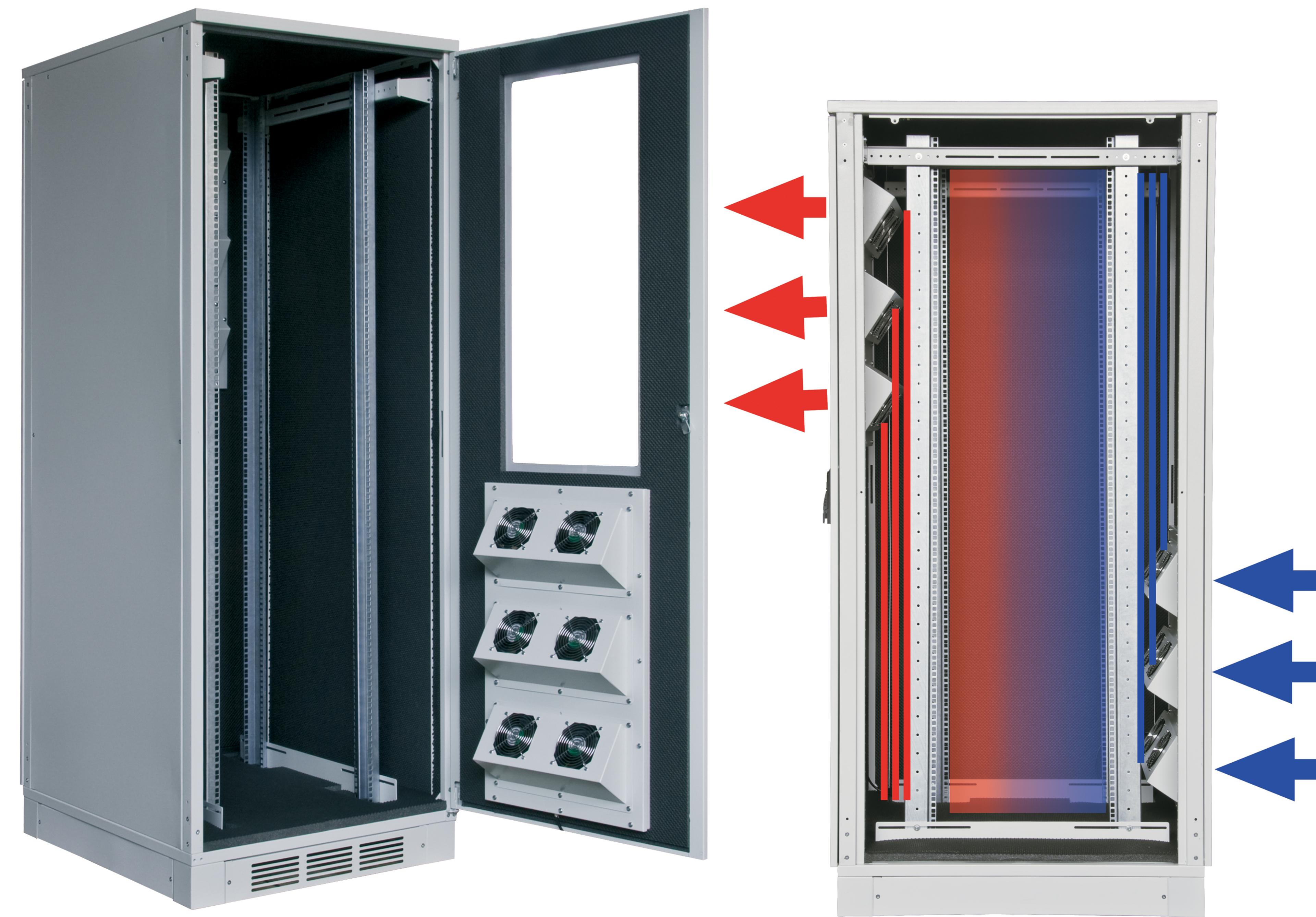Lehmann Akustikschrank 42U Silent Plus