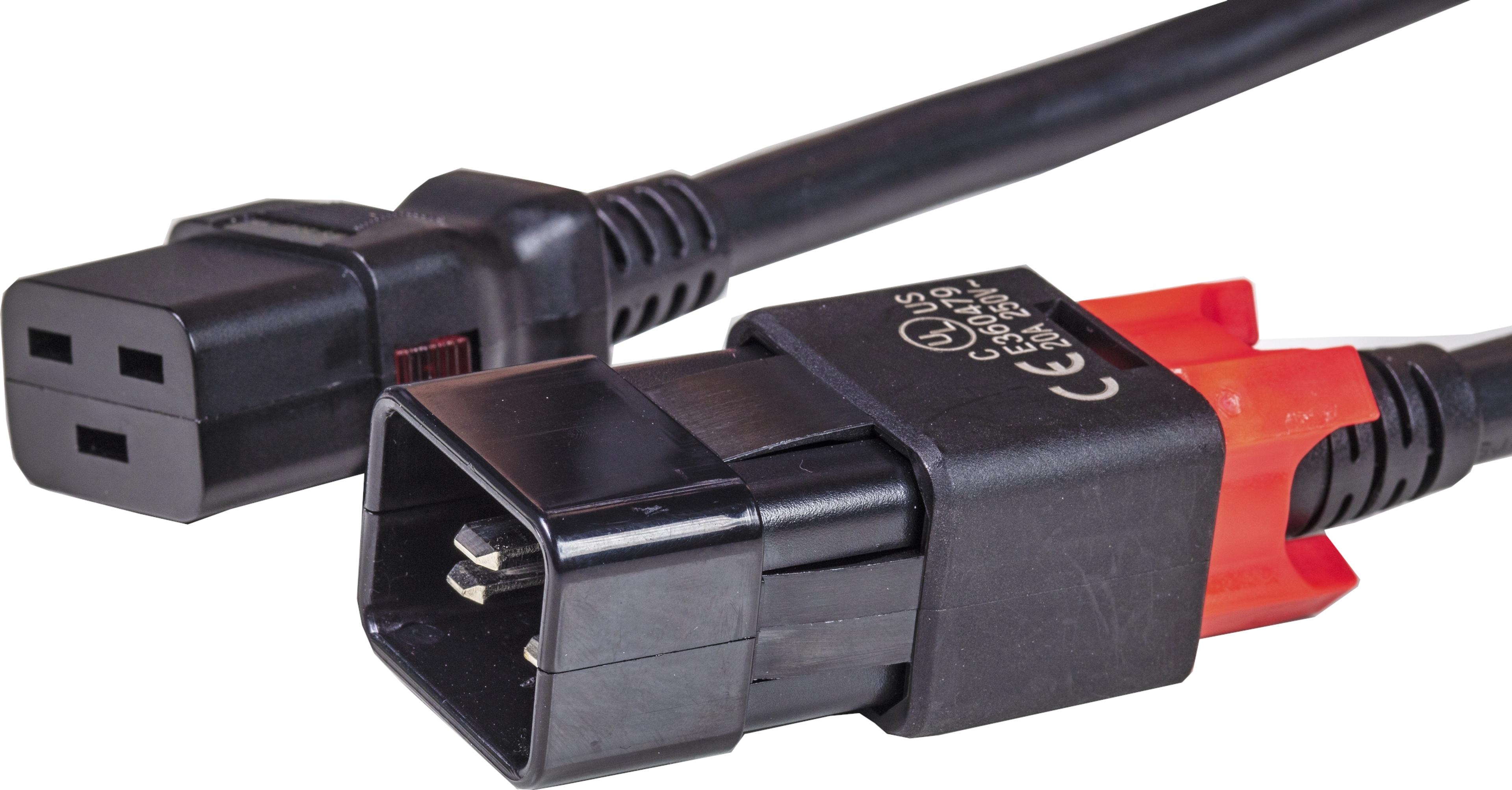 Power Cable zLock IEC 320 C19/C20 4.0m