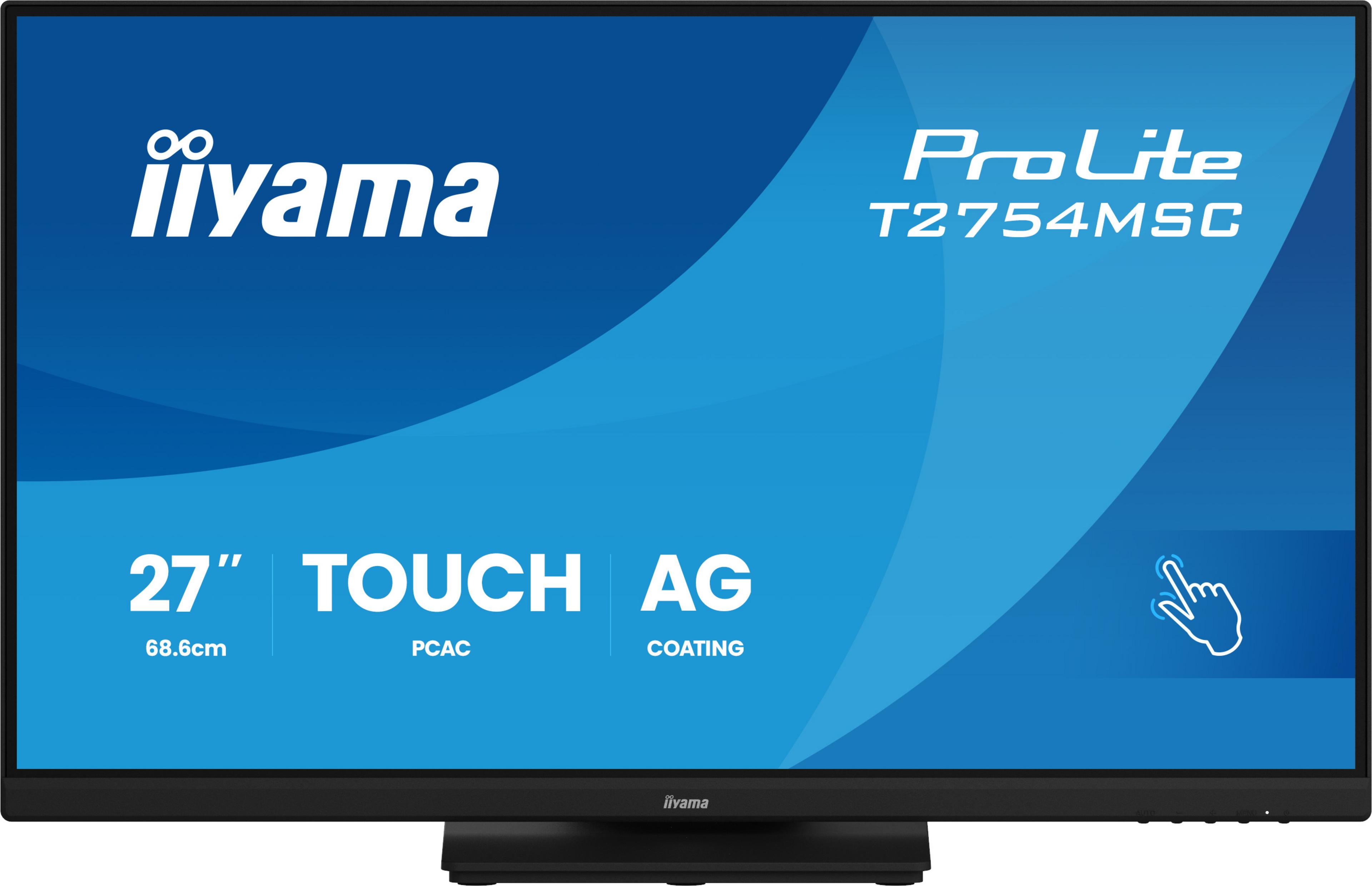 iiyama PL T2754MSC-B2AG Touch Monitor