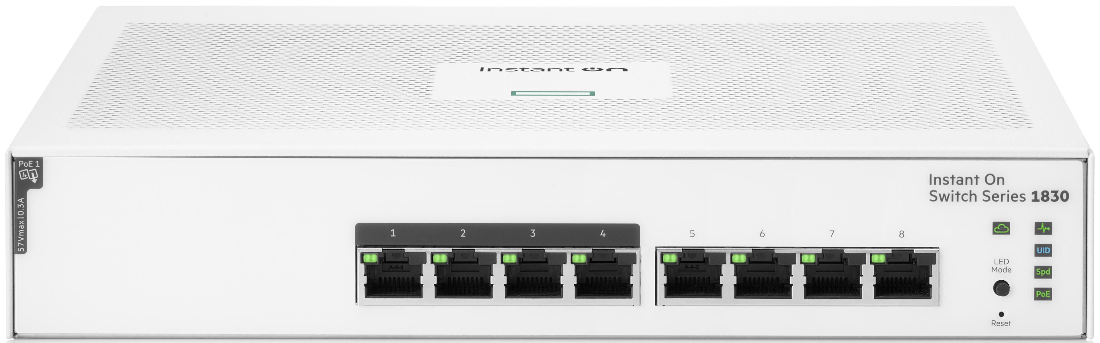 HPE NW Instant On 1830 8G PoE Switch