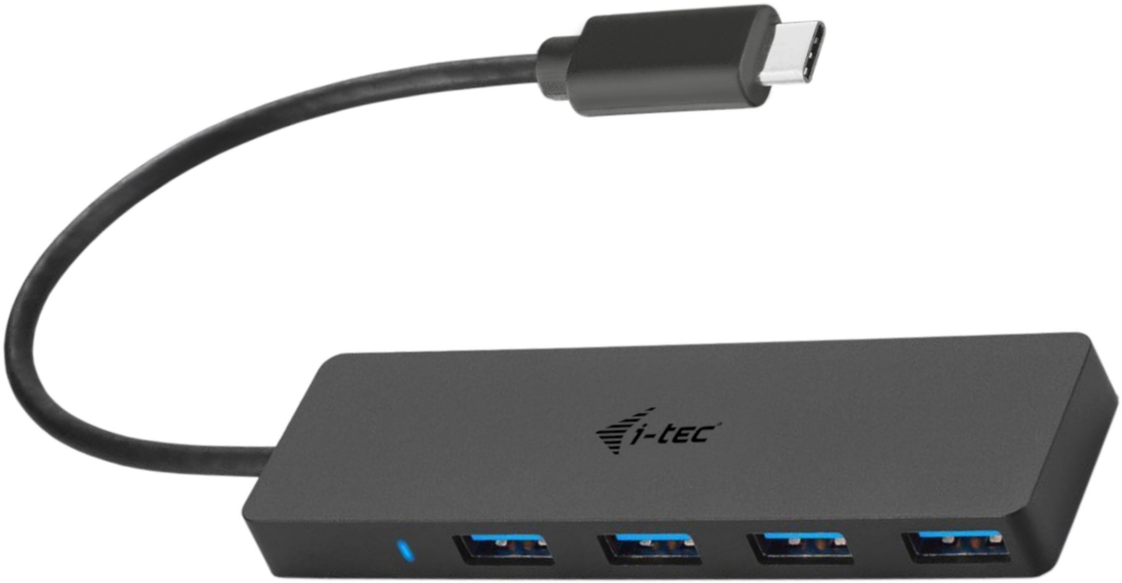 Hub USB 3.0 i-tec Slim passif 4 ports
