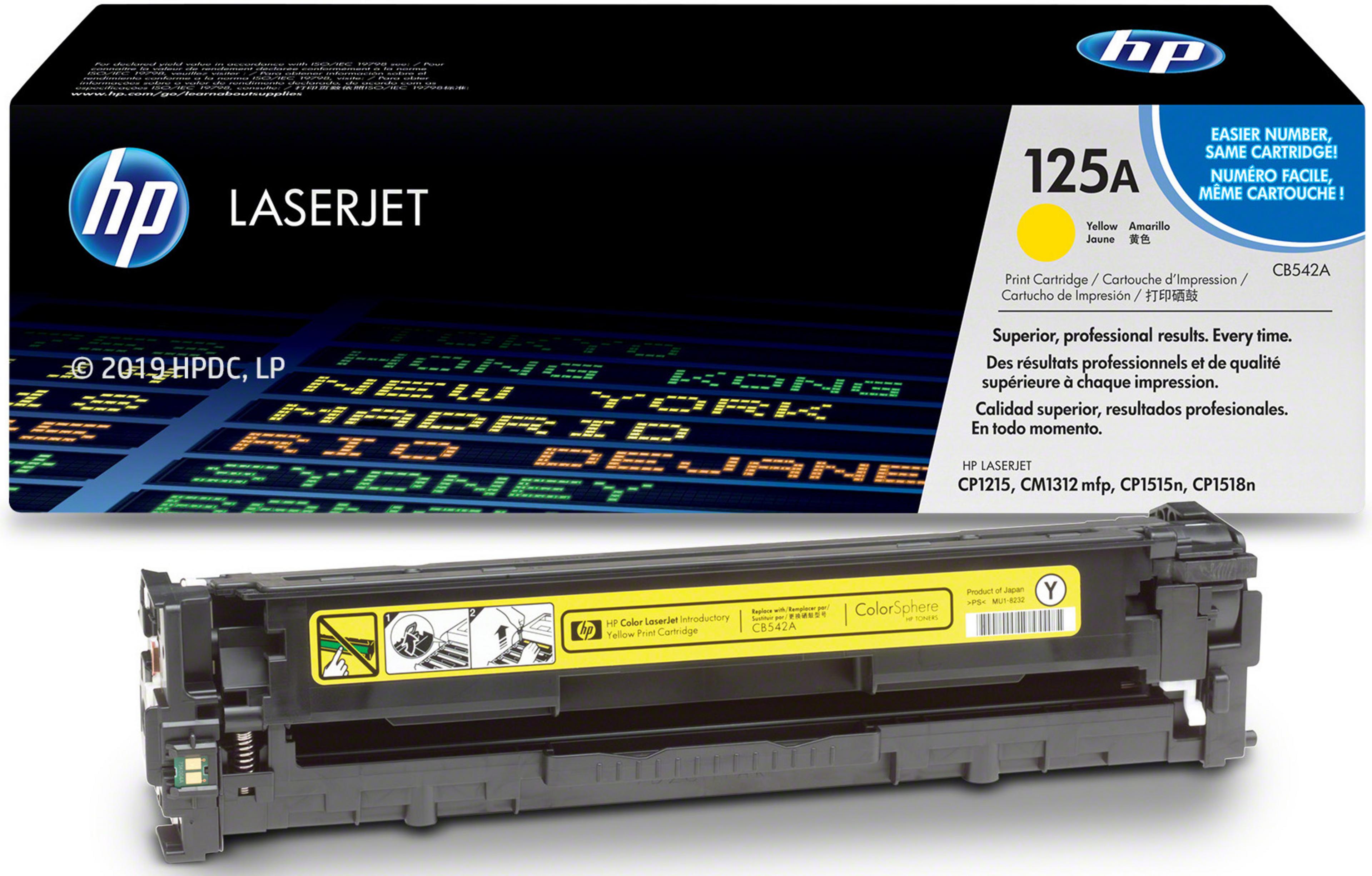 HP 125A Toner Yellow