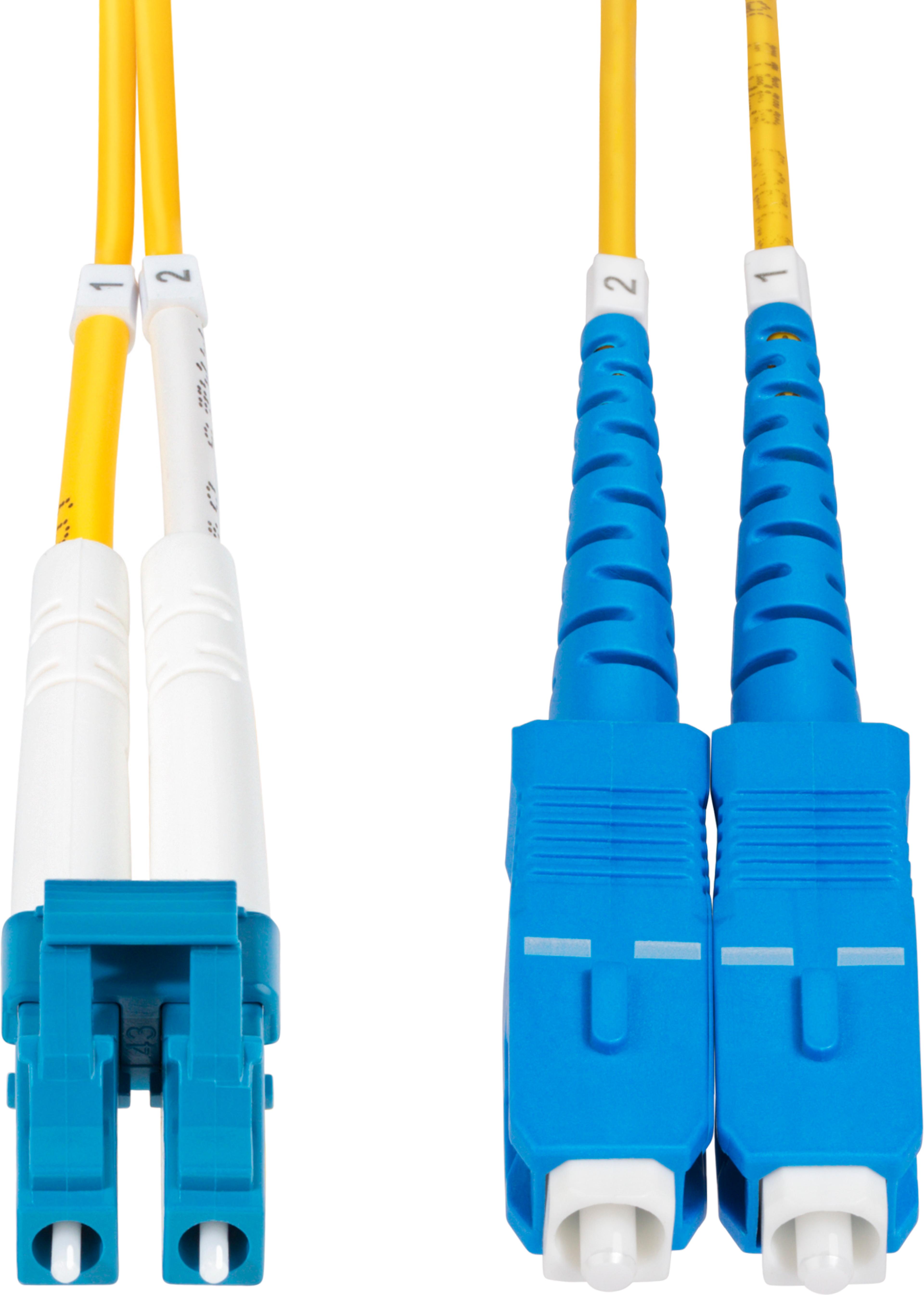 LWL Duplex Patchkabel LC-SC 2 m 9/125 µ