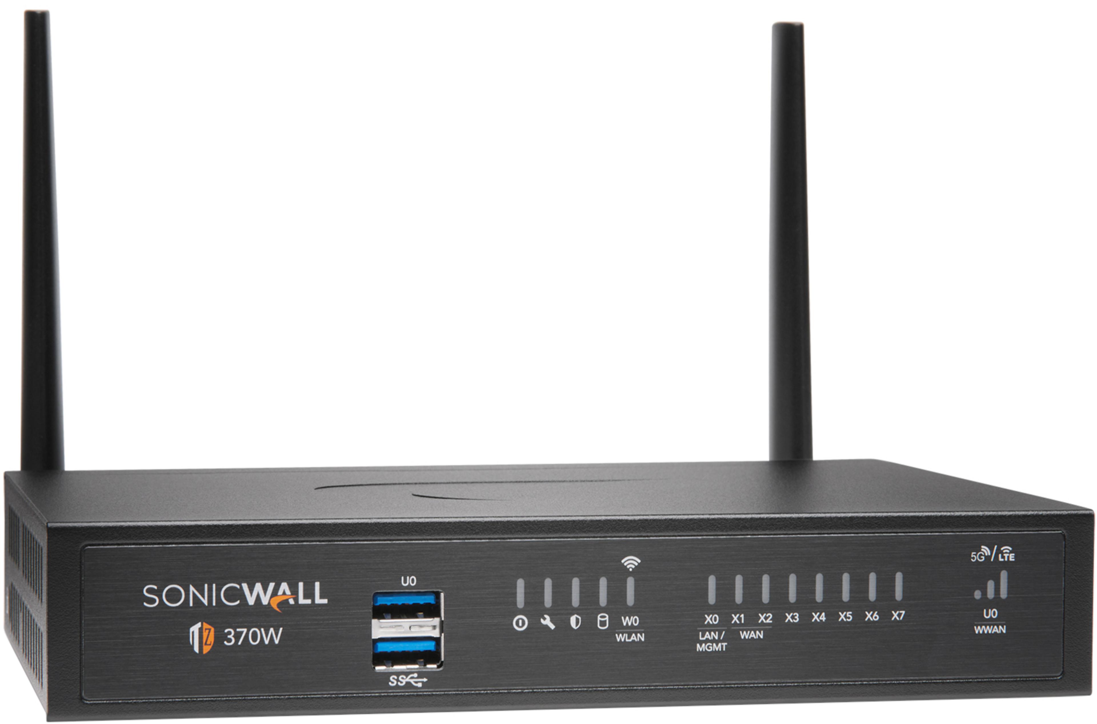 SonicWall TZ370W SU+ EE Appliance 3J