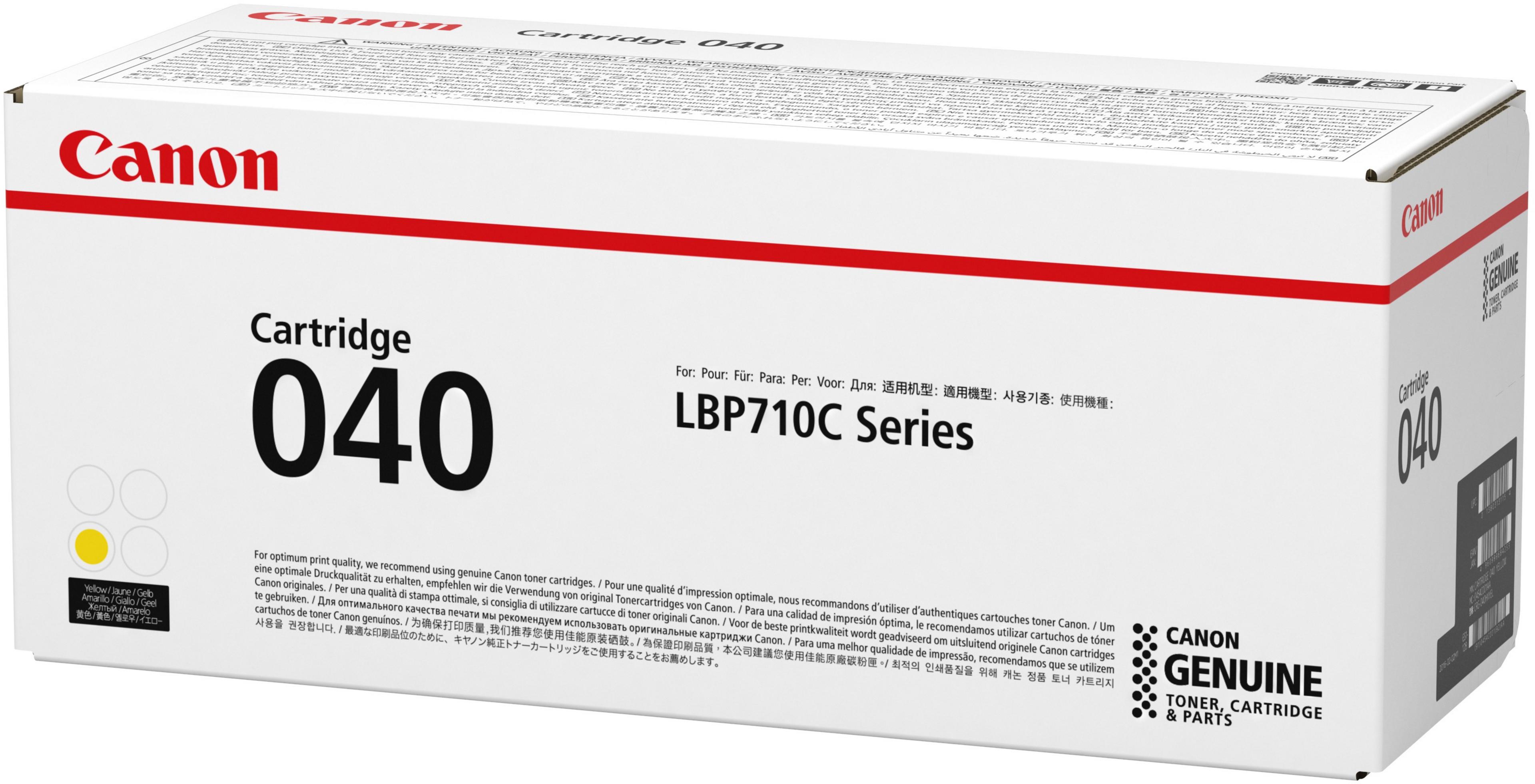 Toner Canon 040 amarelo