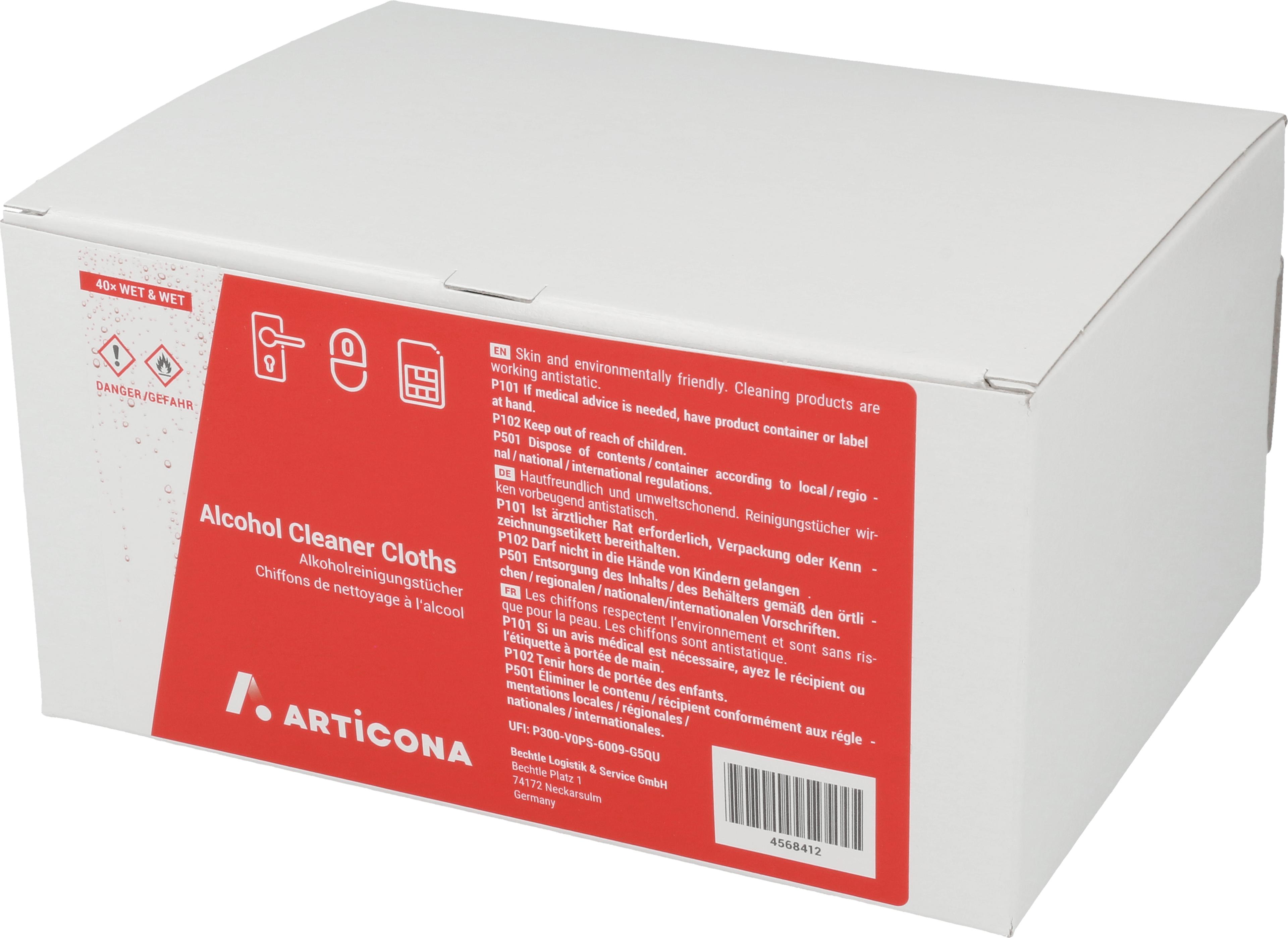 Chiffon ARTICONA nettoyage à l'alcoolx40