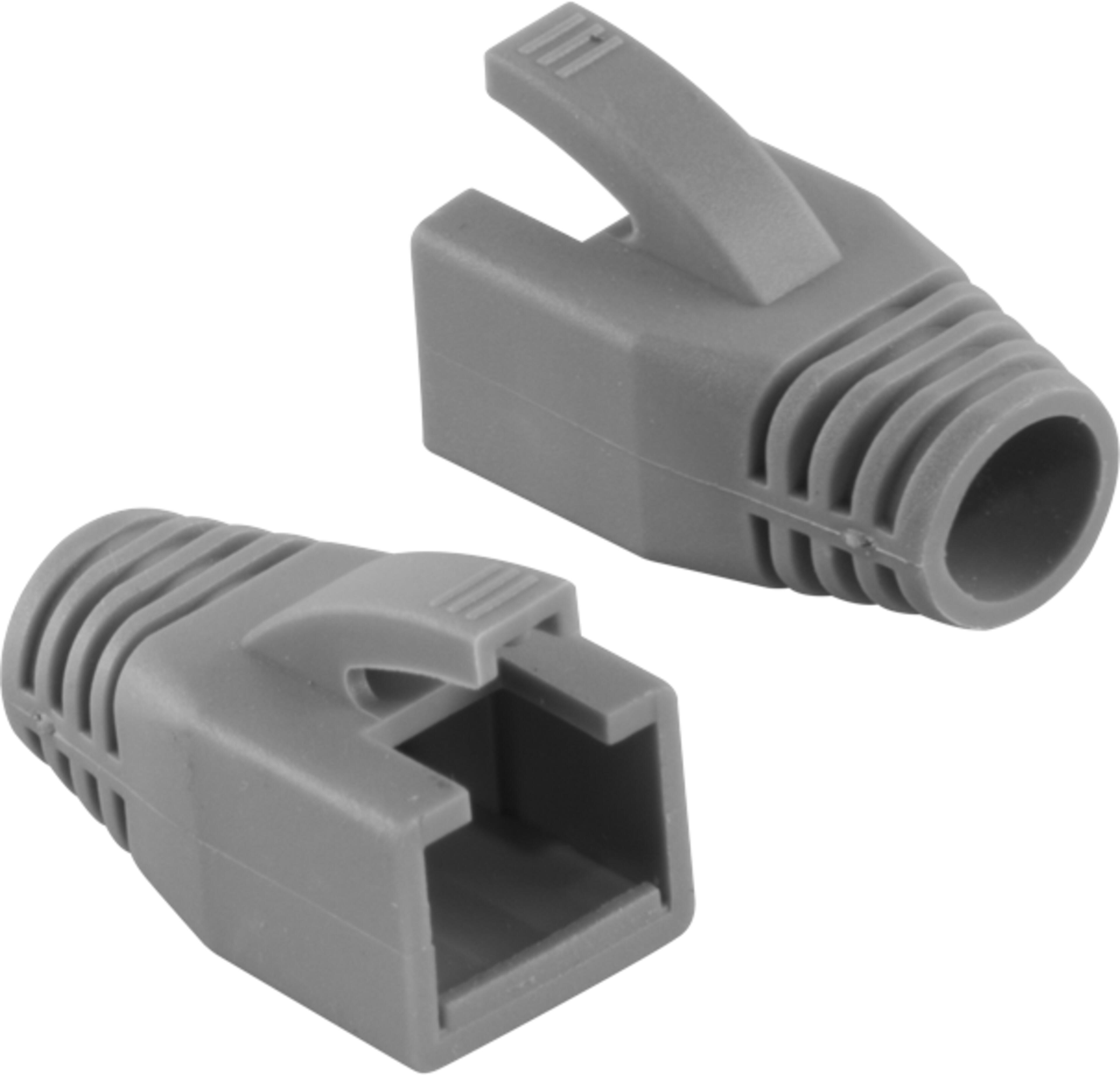 RJ45 Boots Grey 50-pack