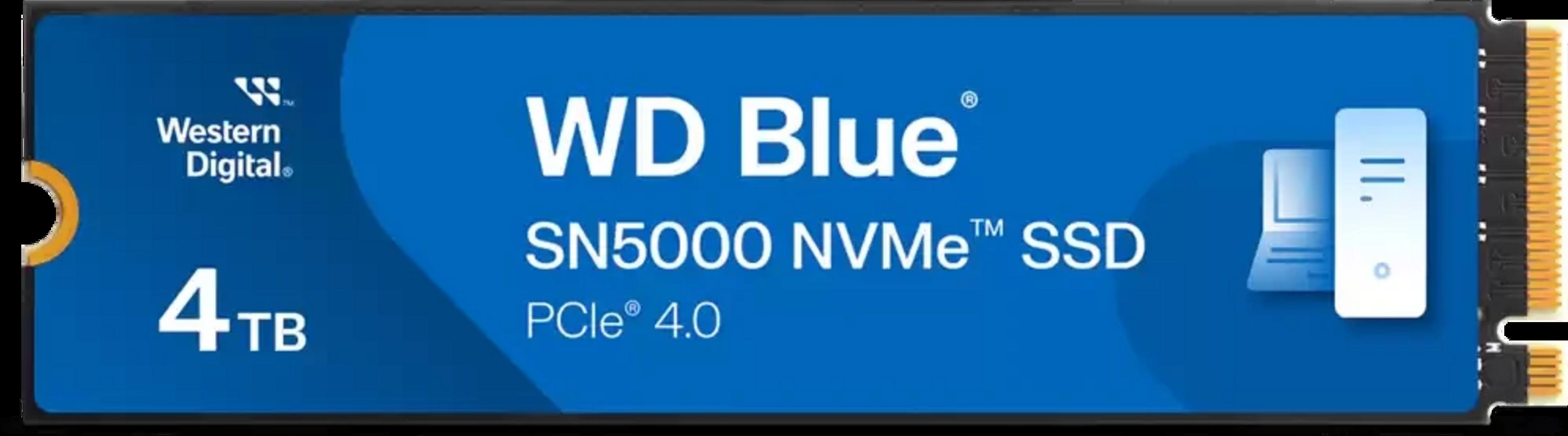 WD Blue SN5000 4 TB NVME M.2 SSD