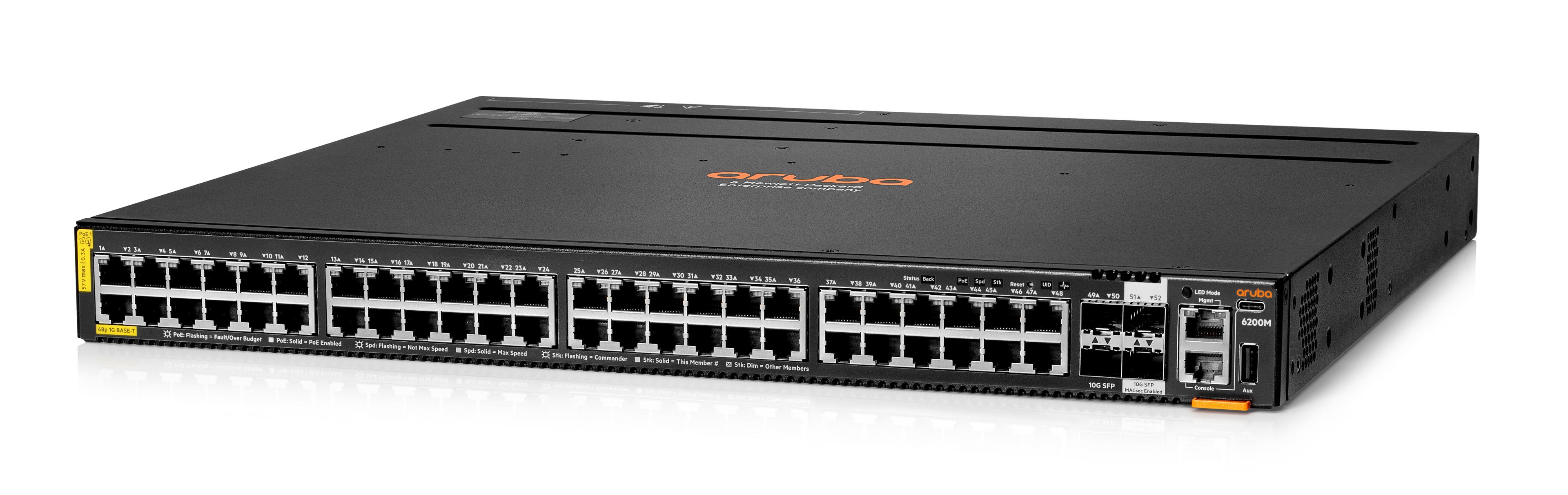 HPE Aruba 6200M 48G PoE Switch