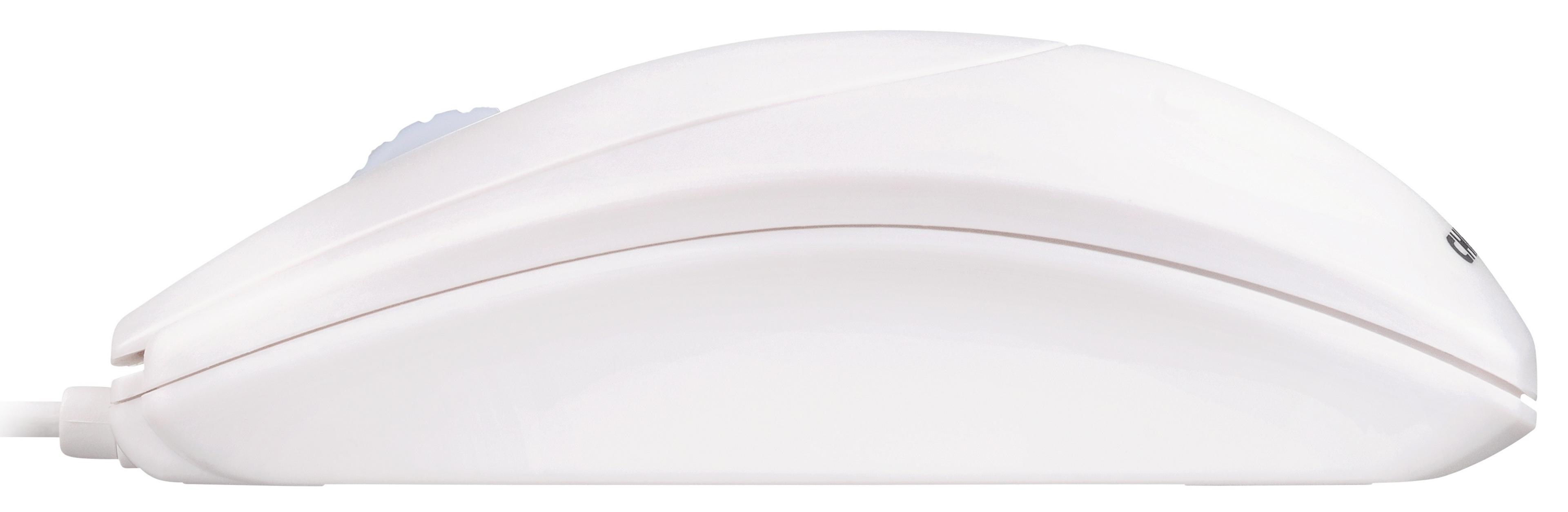 CHERRY Optical Wheel Mouse USB+PS/2 Whit