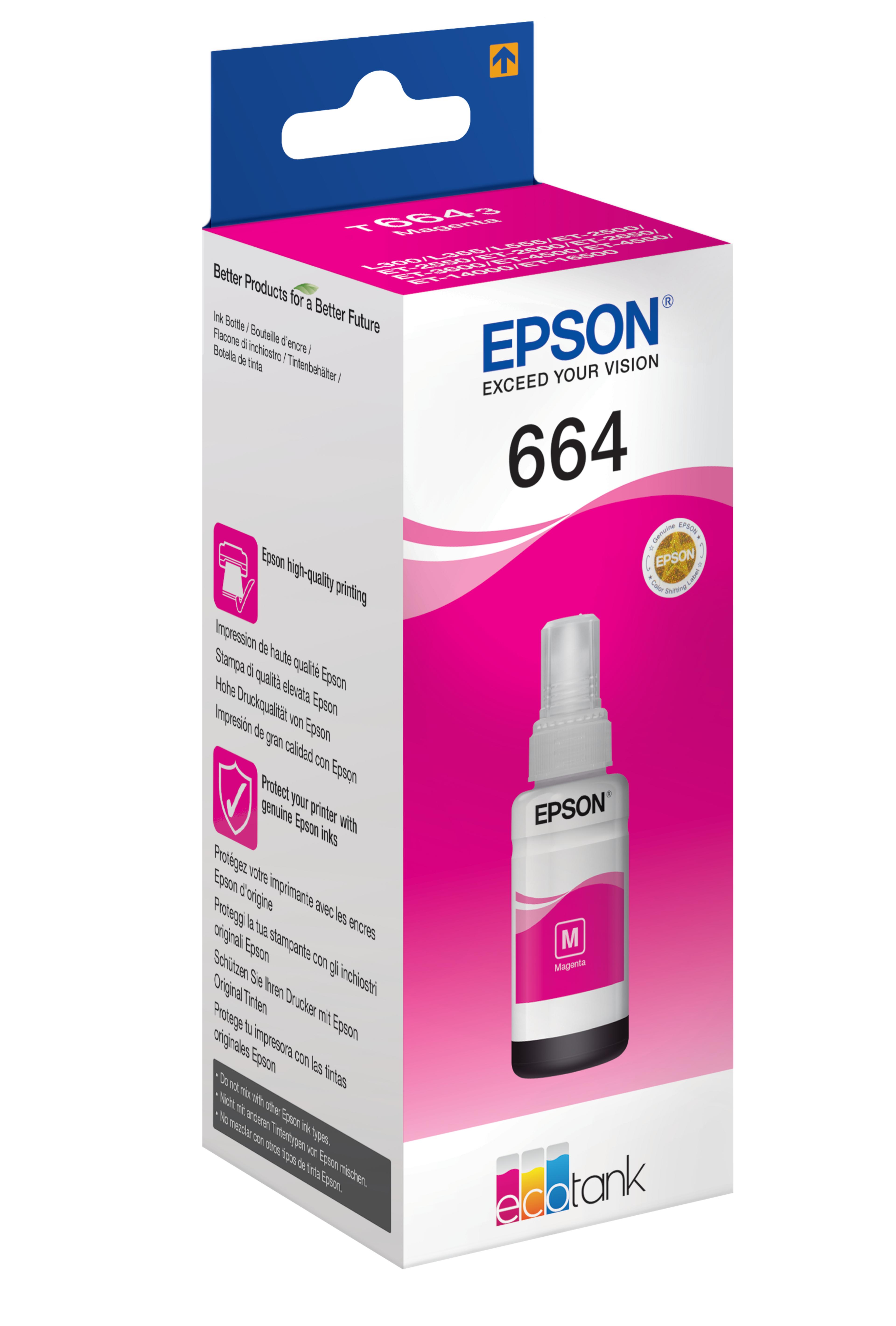 Epson T6643 Ink Magenta