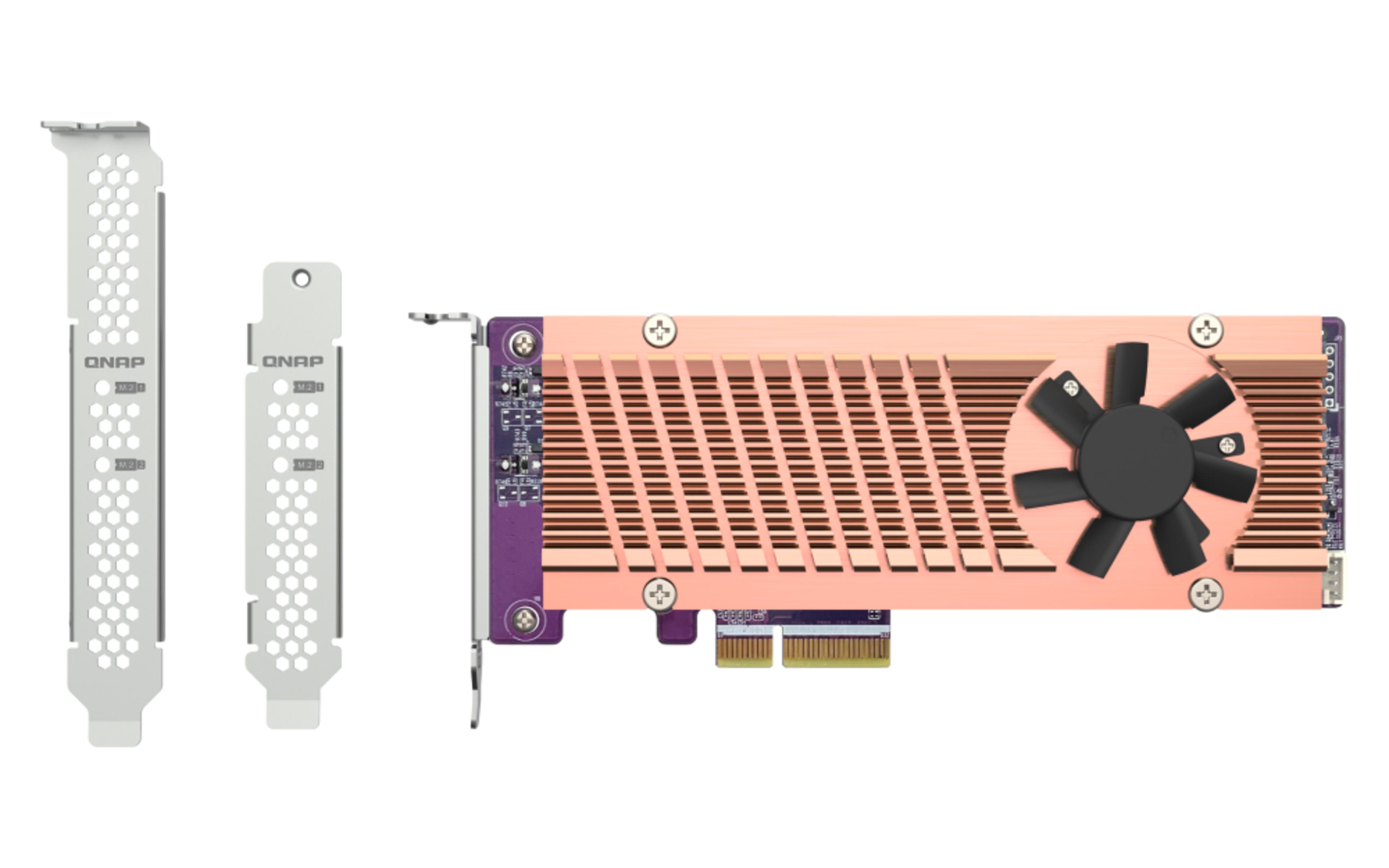 QNAP Dual M.2 PCIe SSD Expansion Card