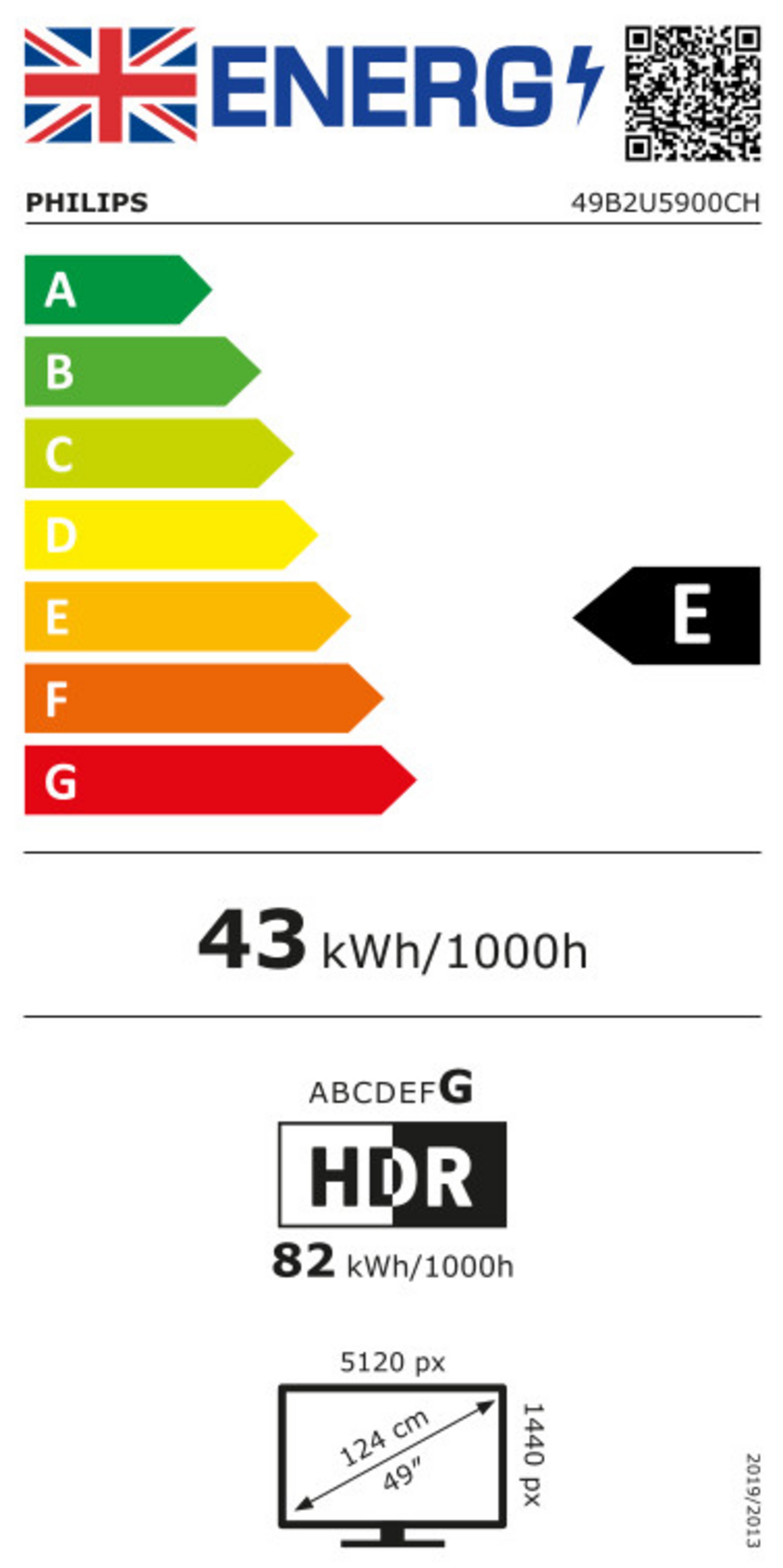 Philips 49B2U5900CH Curved Monitor