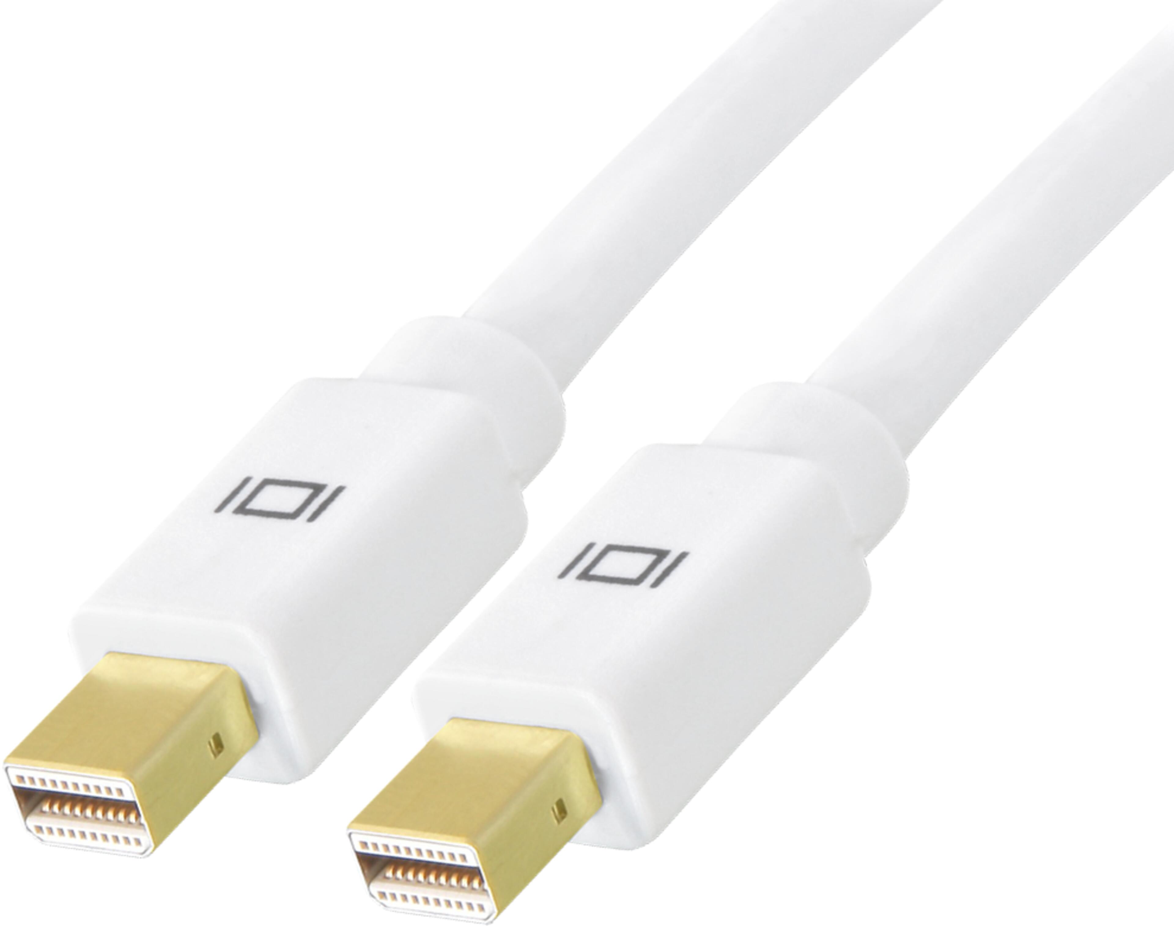 Cavo mini DisplayPort Ma-Ma 1,5 m bianco