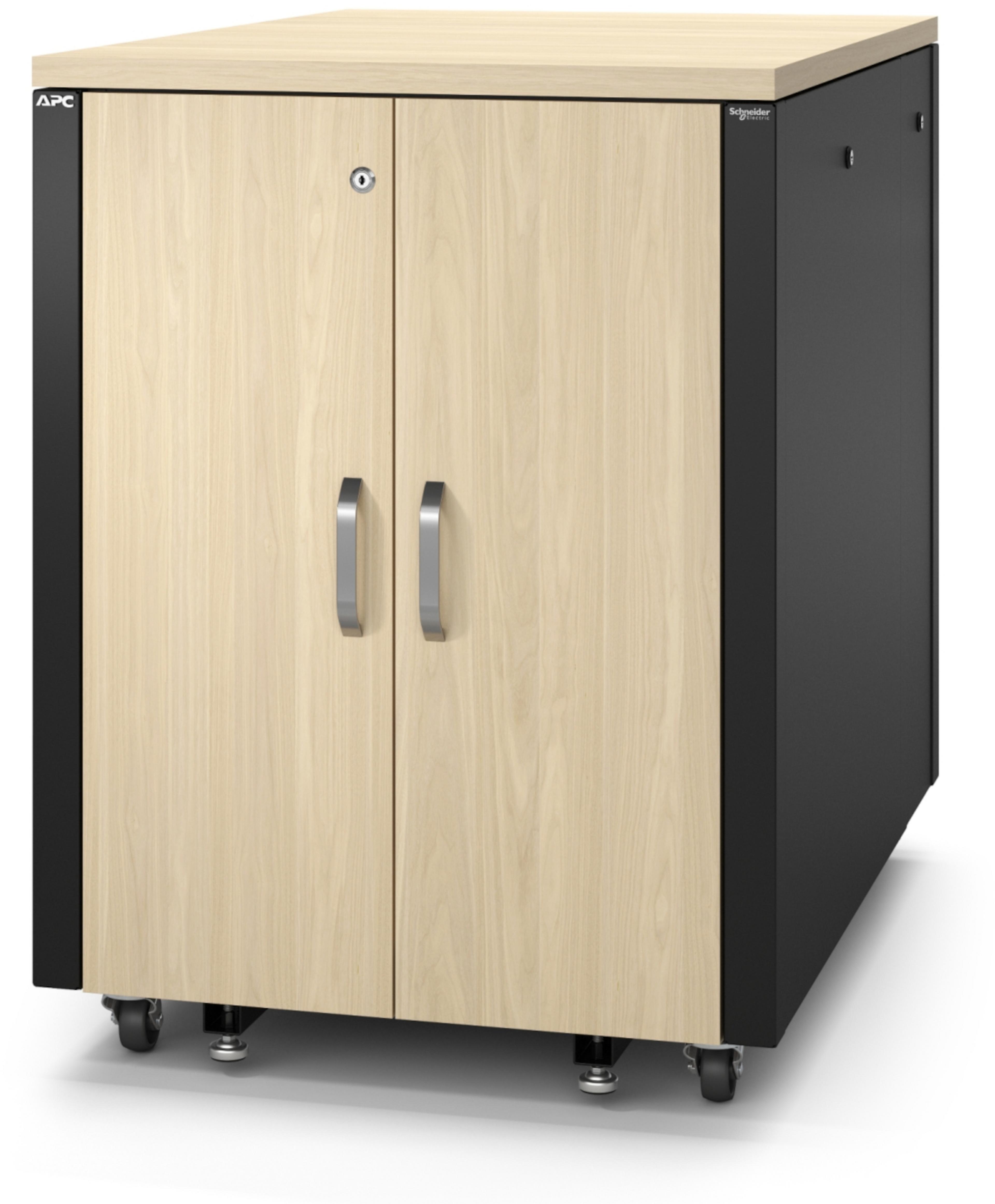 APC NetShelter Soundproof 17U, Ahorn