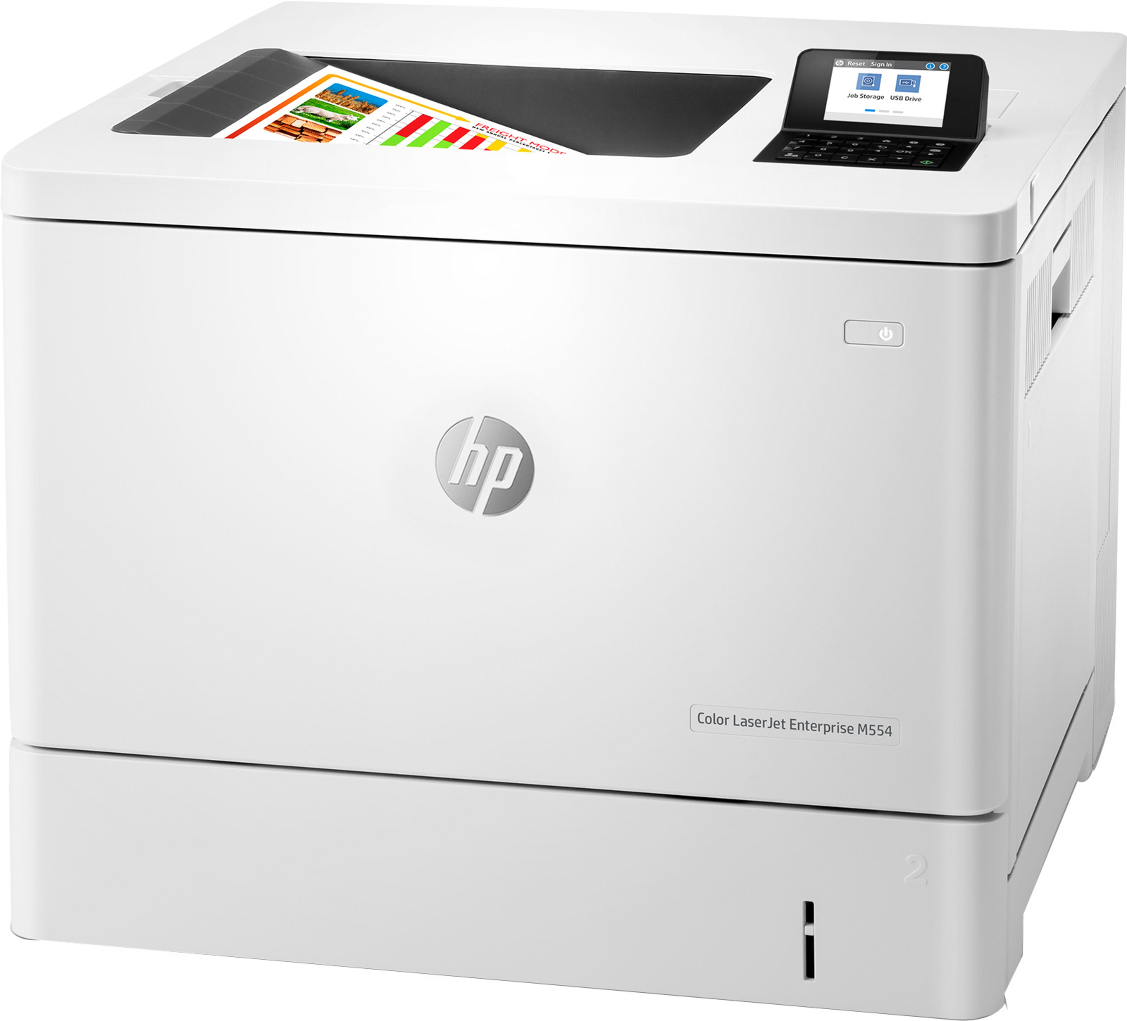 HP Color LaserJet Enterp. M554dn Printer