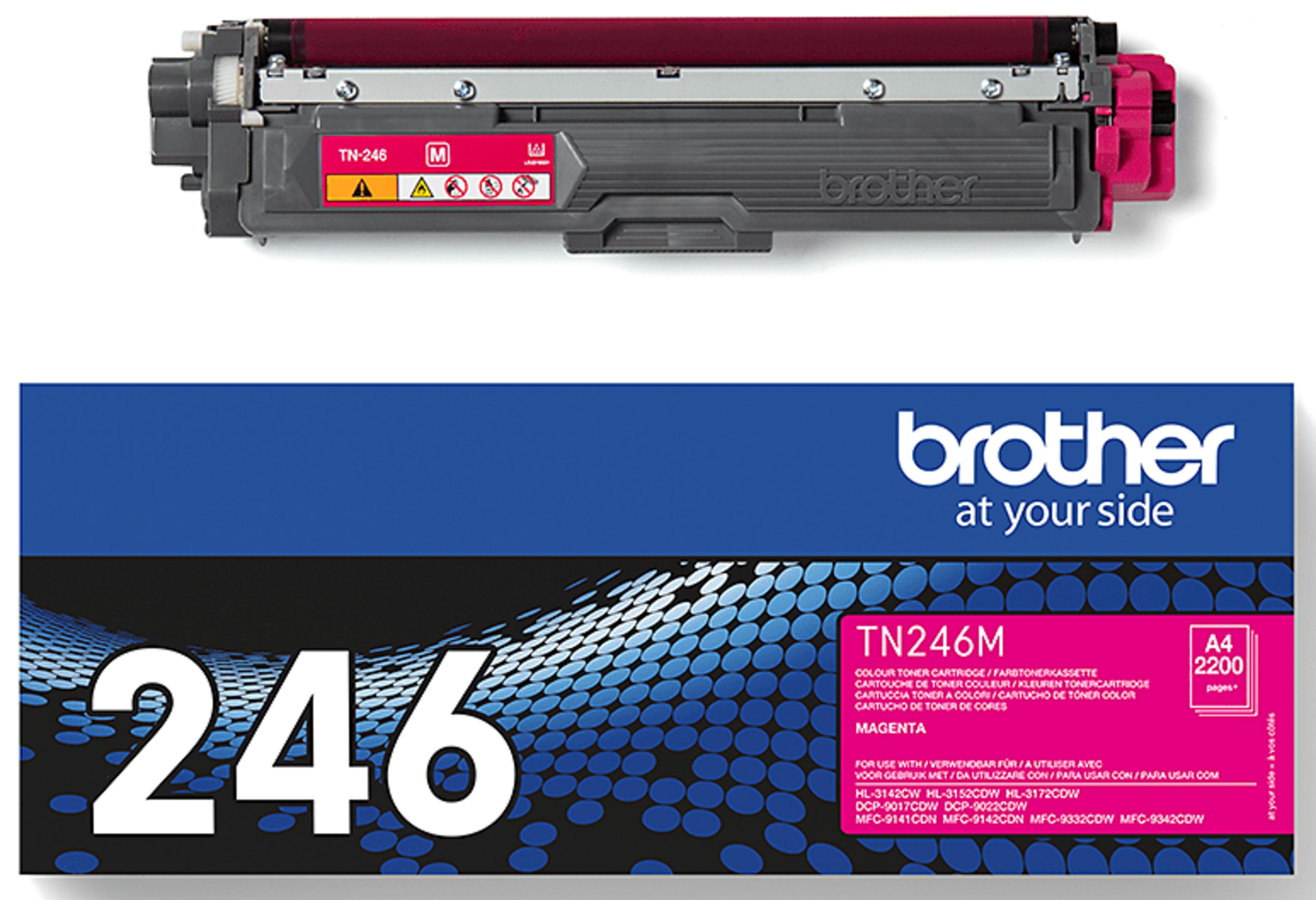 Brother TN-246M Toner Magenta