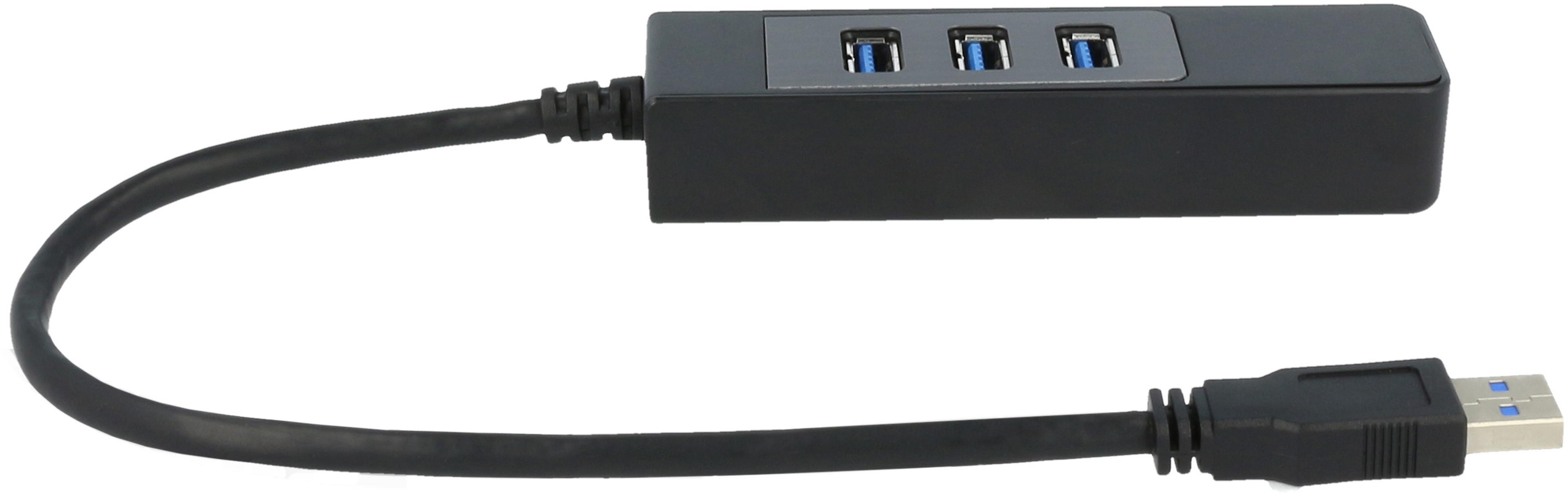 ARTICONA USB Hub 3.0 3-Port + RJ45