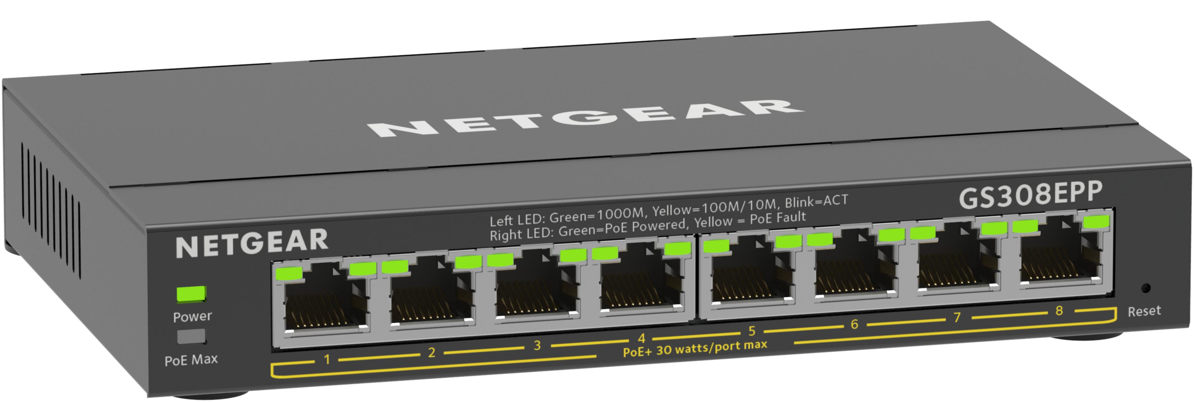 NETGEAR GS308EPP PoE Switch