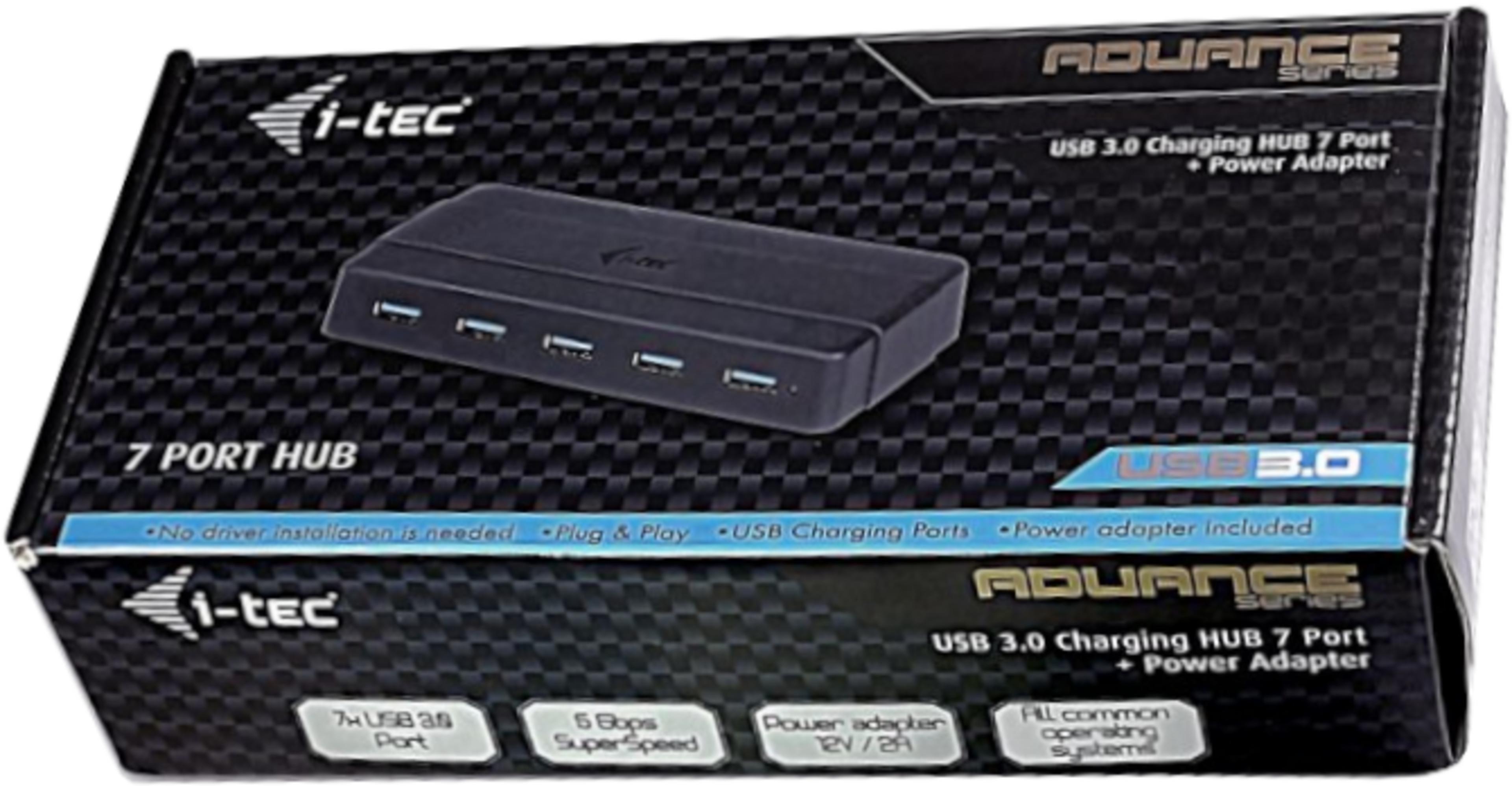 i-tec Charging USB Hub 3.0 7-Port