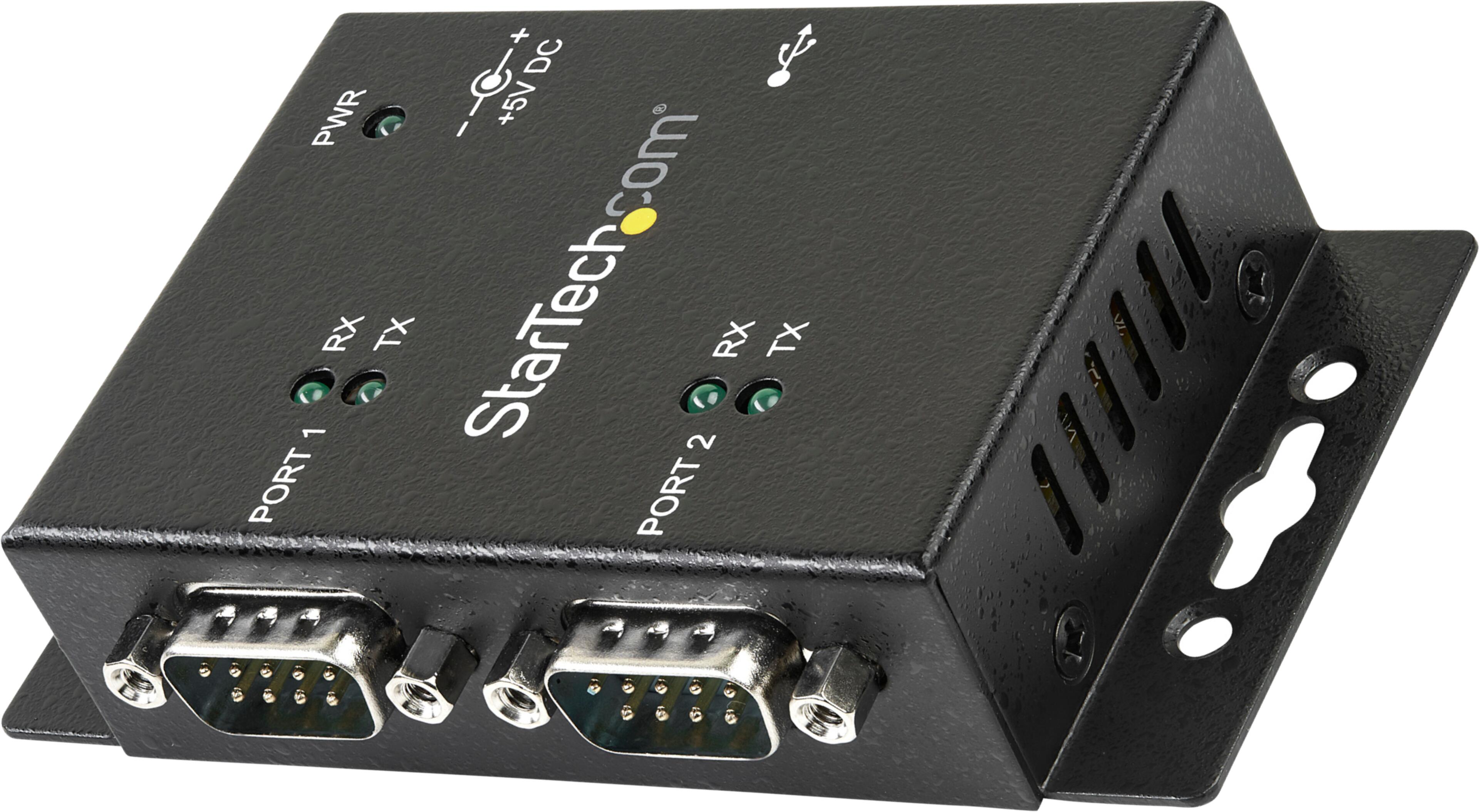 Adapter 2xDB9St (RS232)-USB Typ B Bu