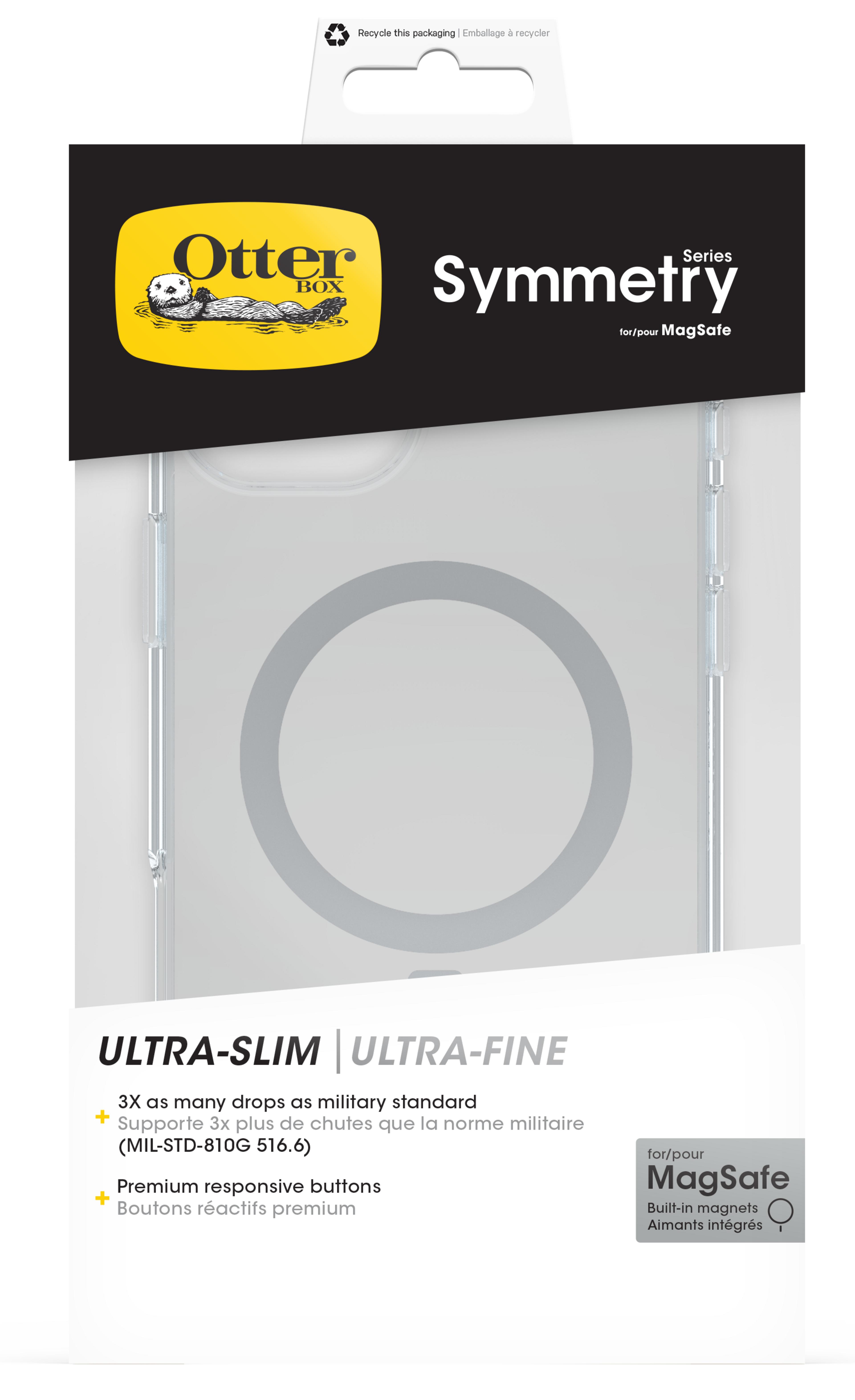 OtterBox Symmetry iPhone 16+ Case Clear