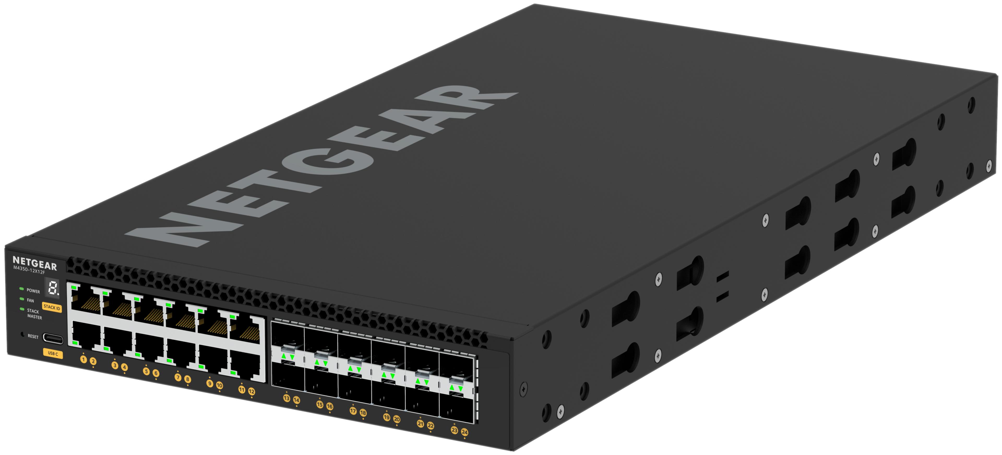 NETGEAR M4350-12X12F Managed Switch