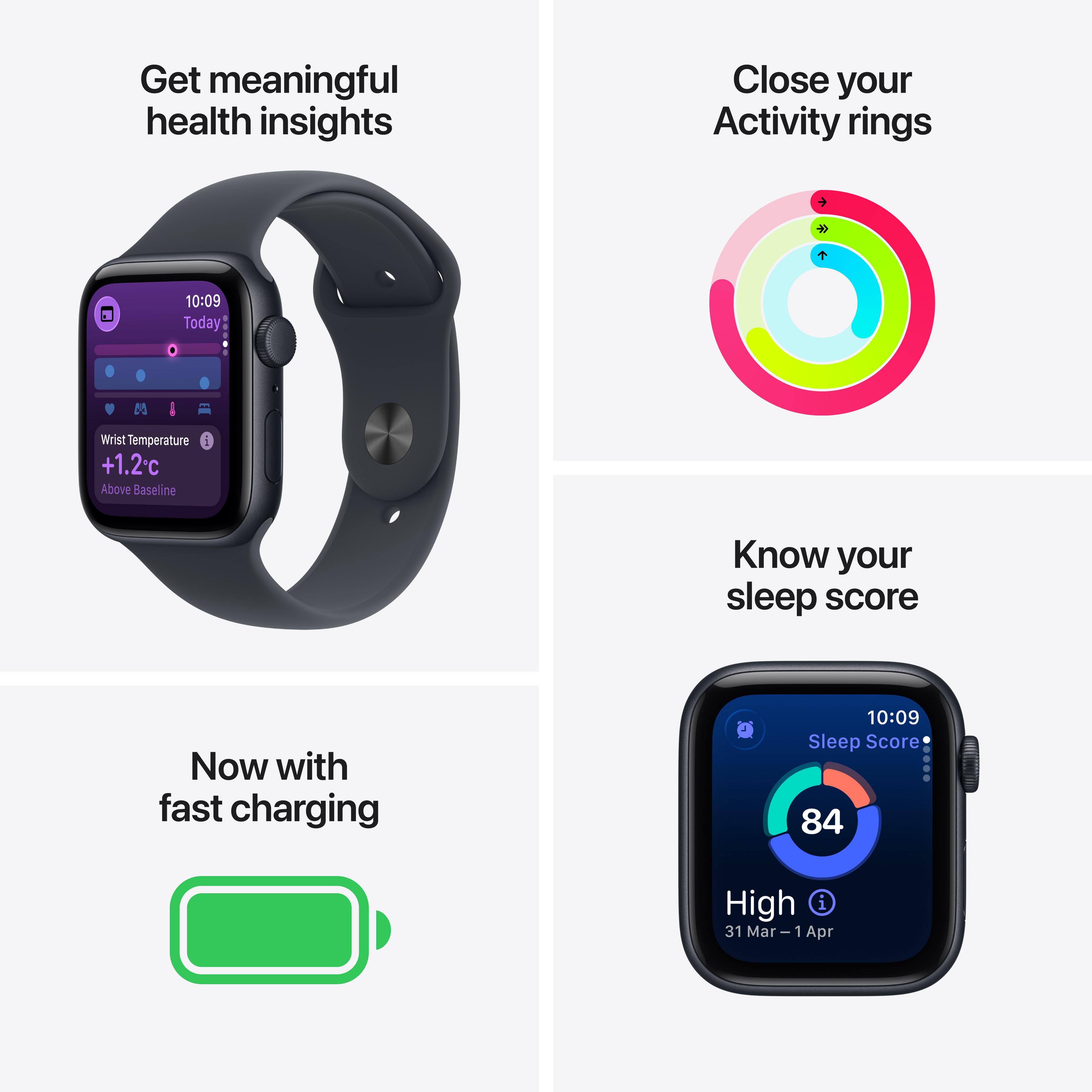 Apple Watch SE 3 GPS 40mm Alu Starlight
