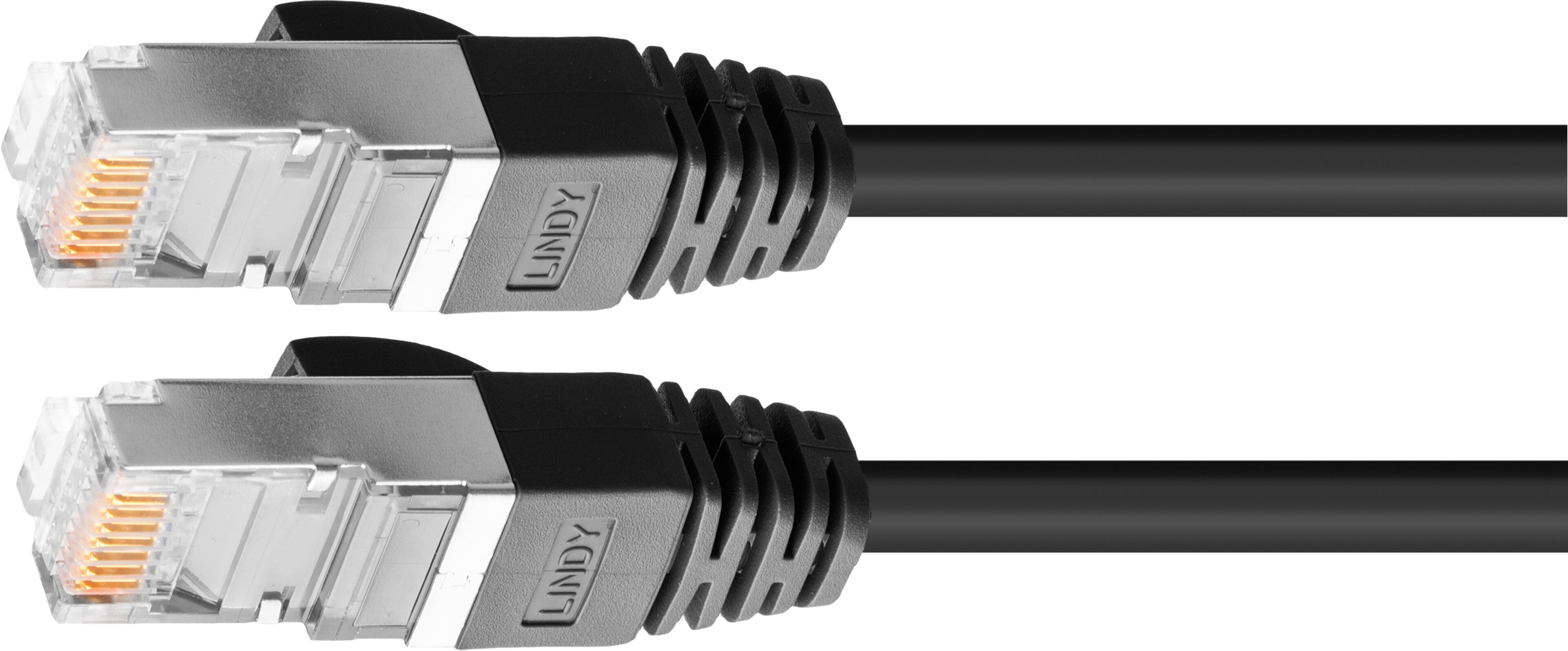 Patch Cable RJ45 S/FTP Cat6 3m Black