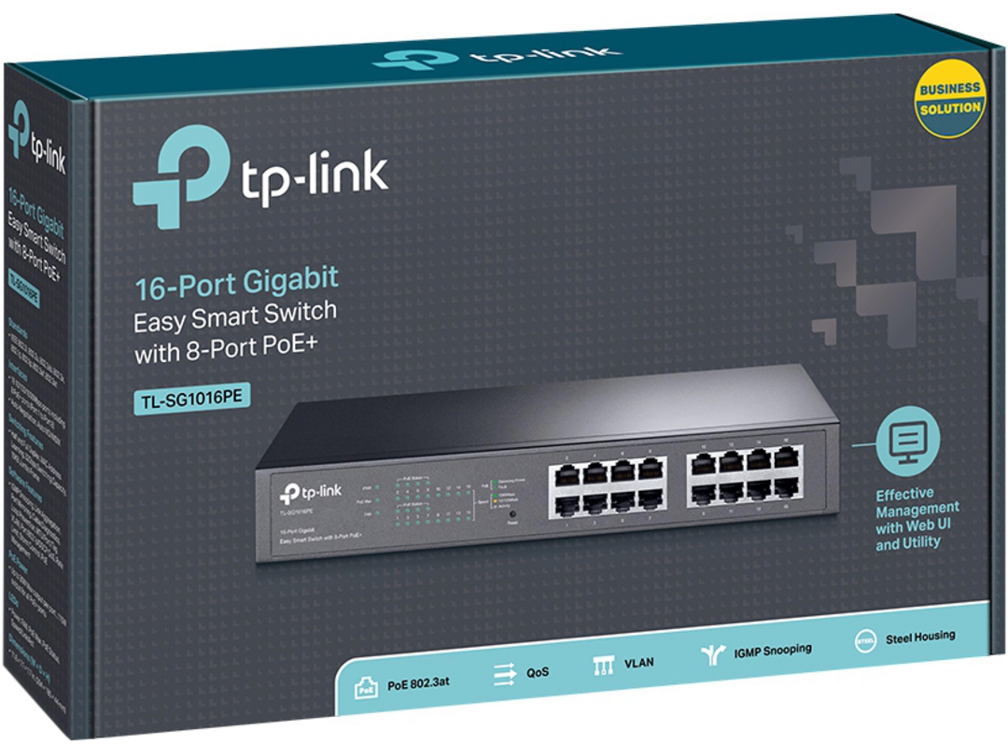 TP-LINK TL-SG1016PE PoE Switch