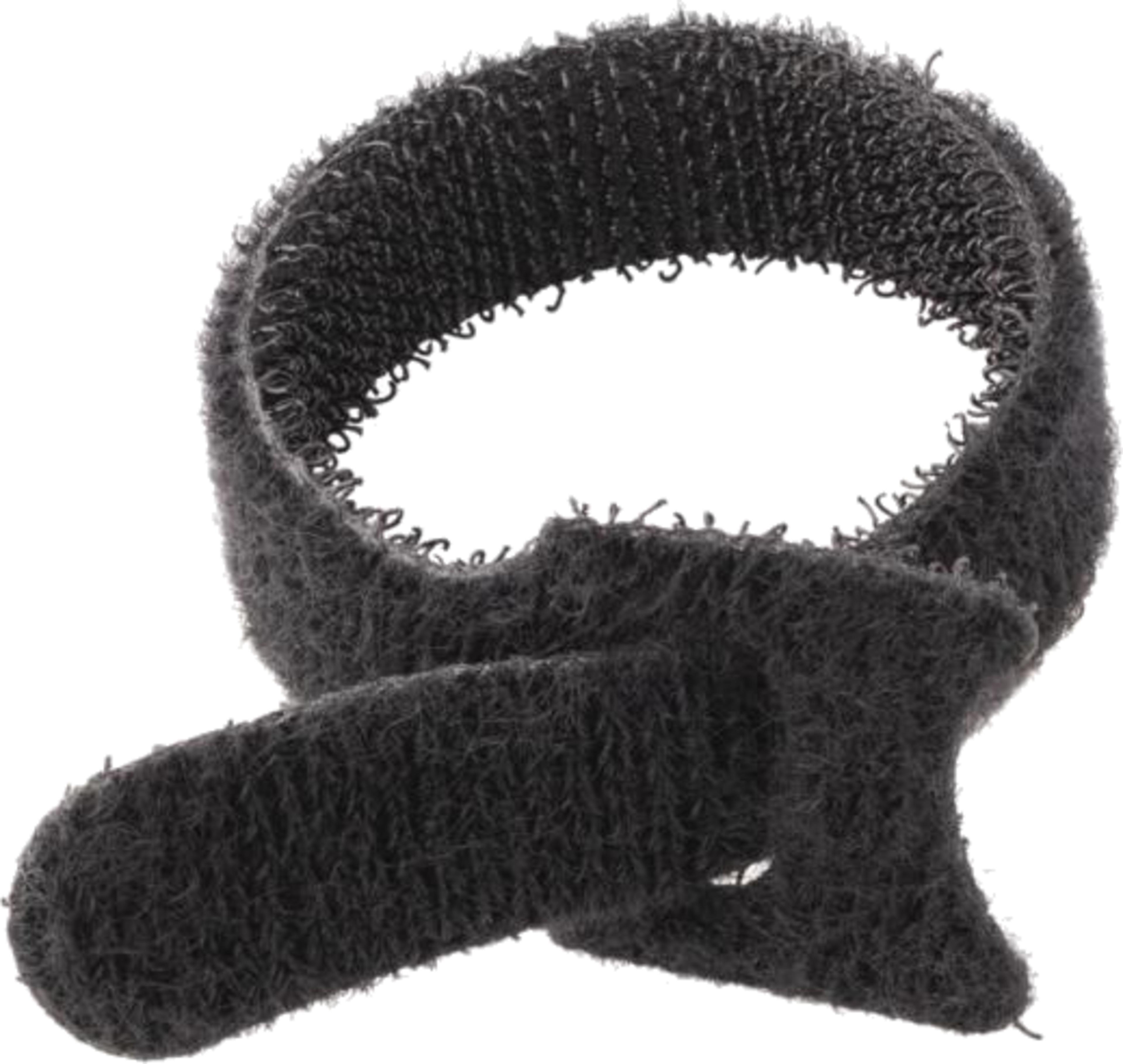 Hook-and-Loop Cable Ties 150mm Black 50x