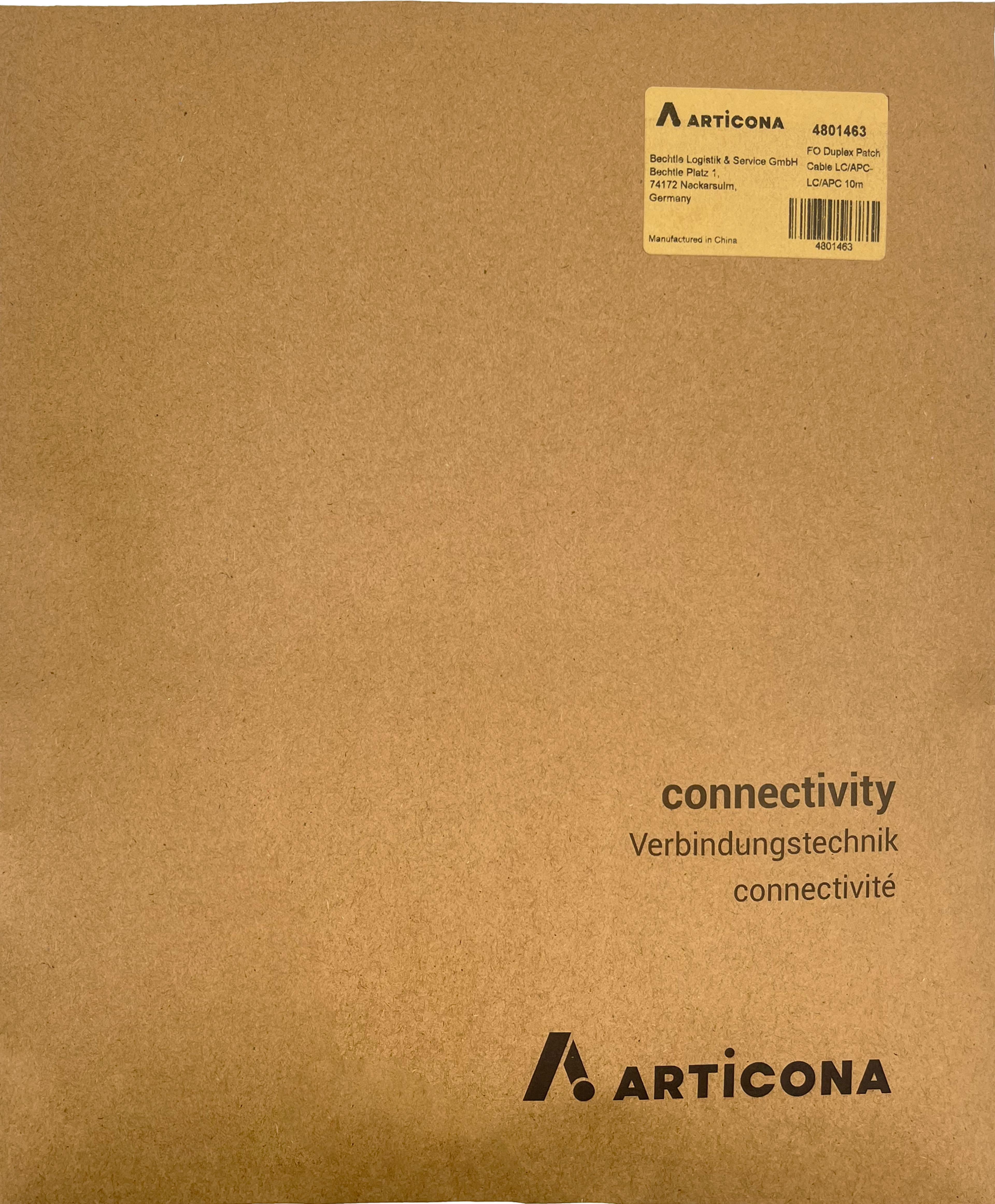 FO Duplex Patch Cable LC/APC-LC/APC 15m