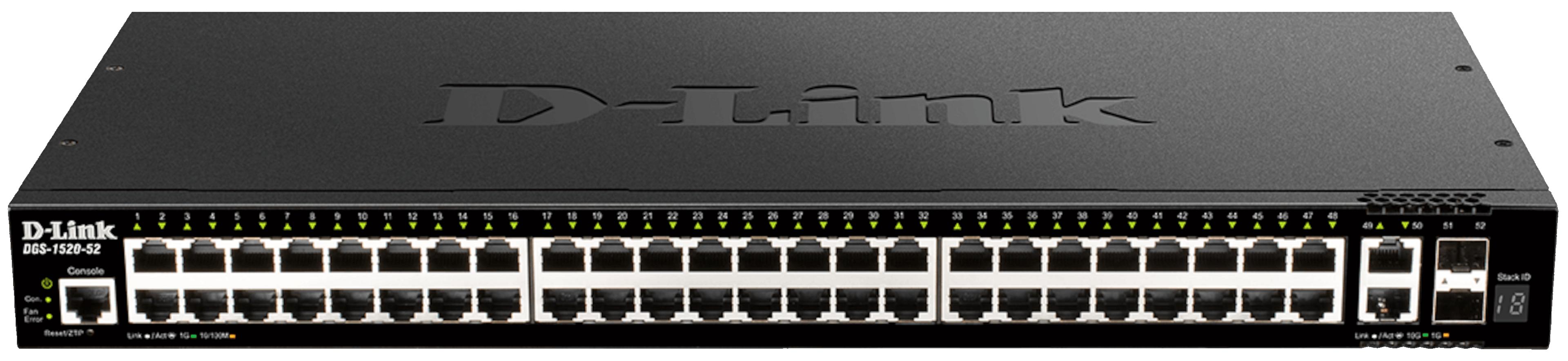 D-Link DGS-1520-52/E Switch