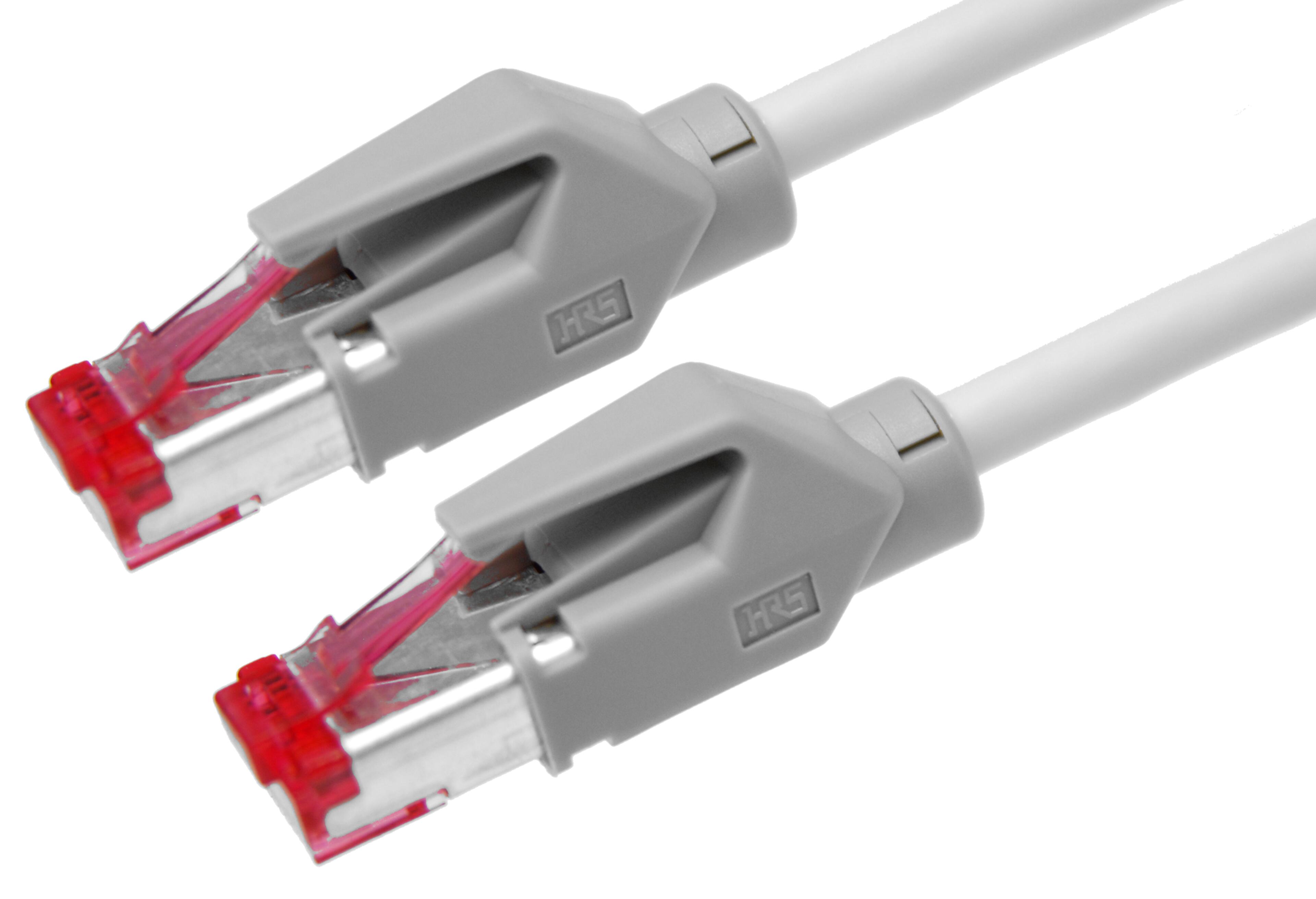 Patch Cable RJ45 S/FTP Cat6 3m Grey