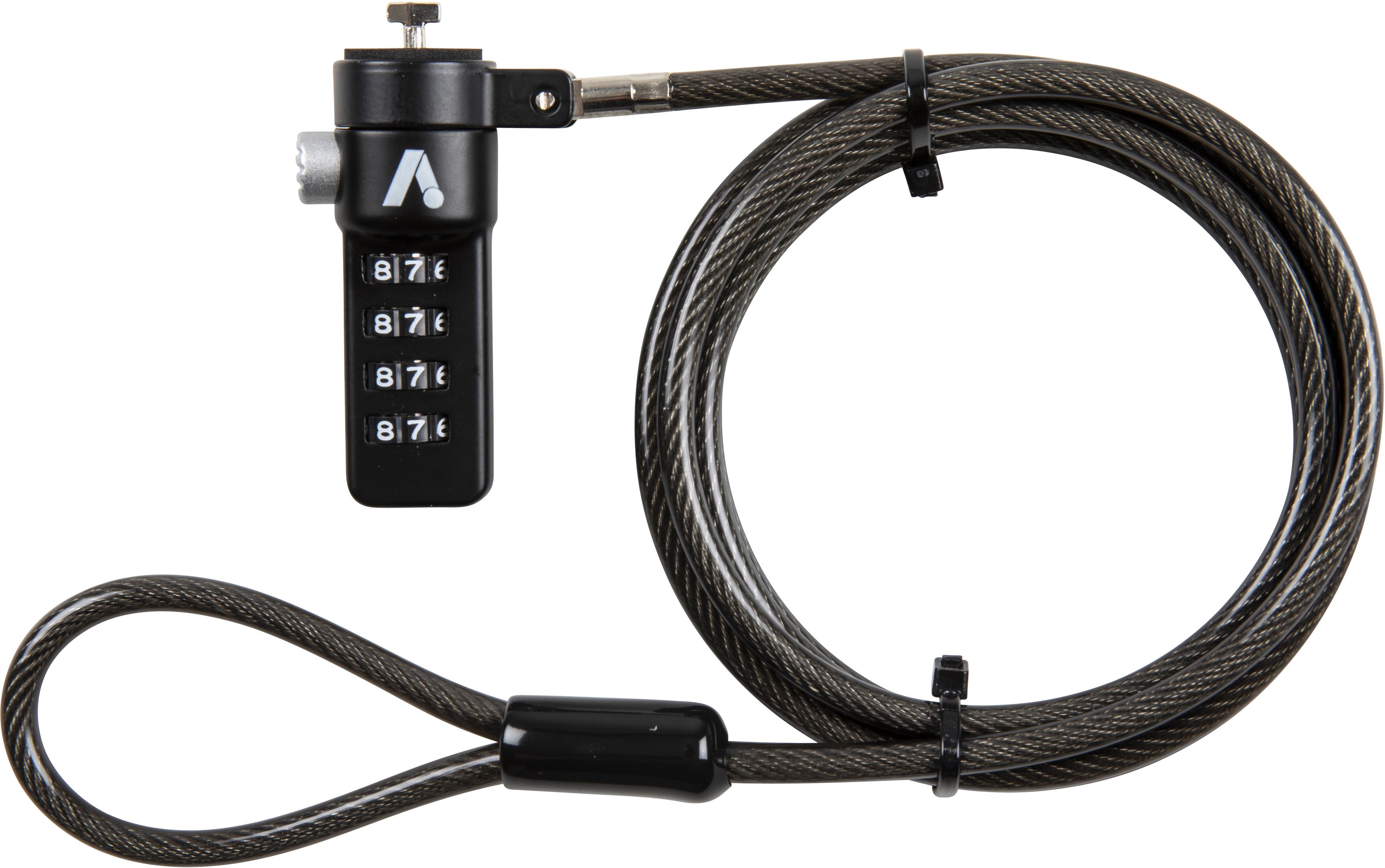 Lucchetto combinaz. 4,5 mm ARTICONA nero