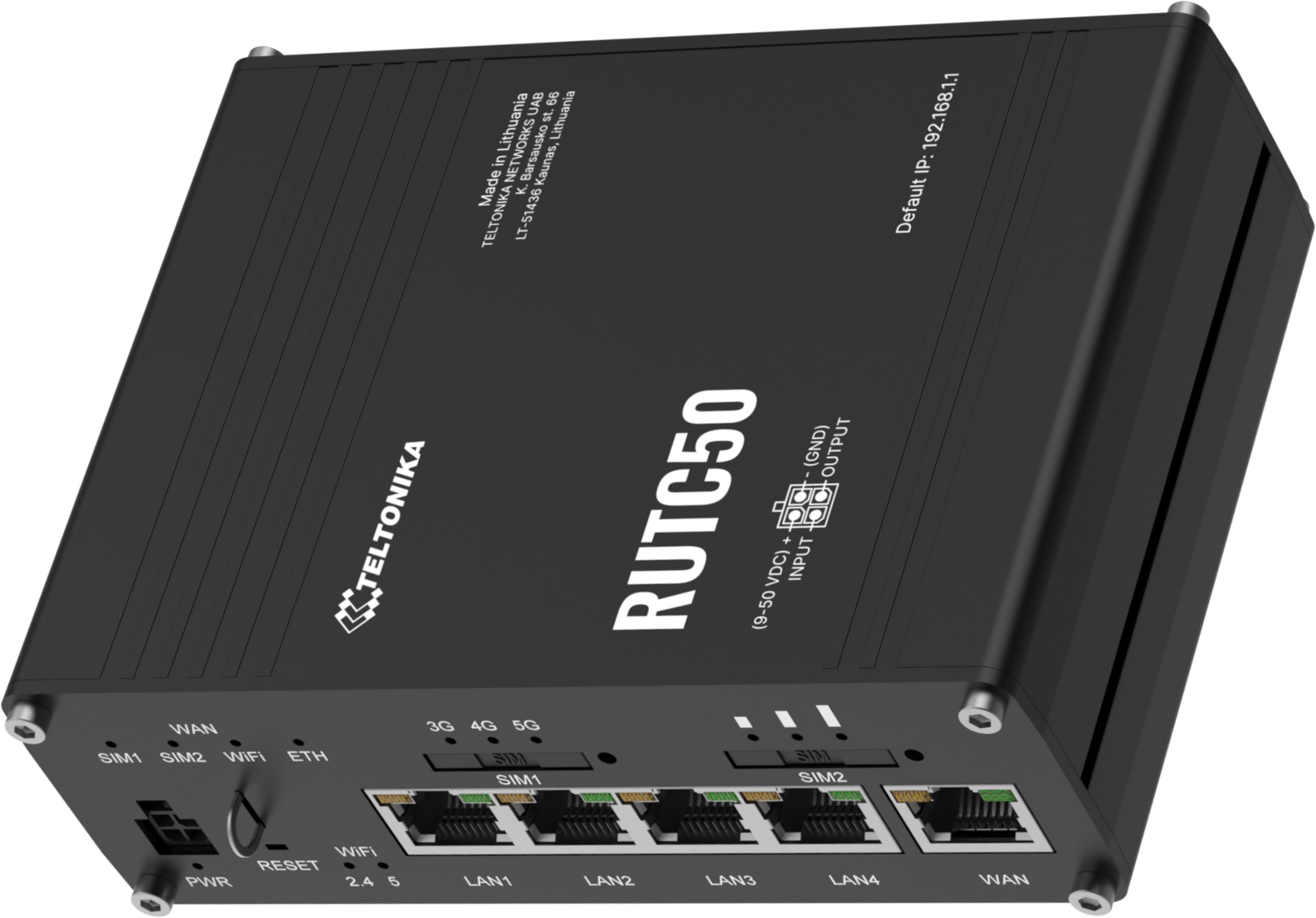 Teltonika RUTC50 Industrial 5G Router