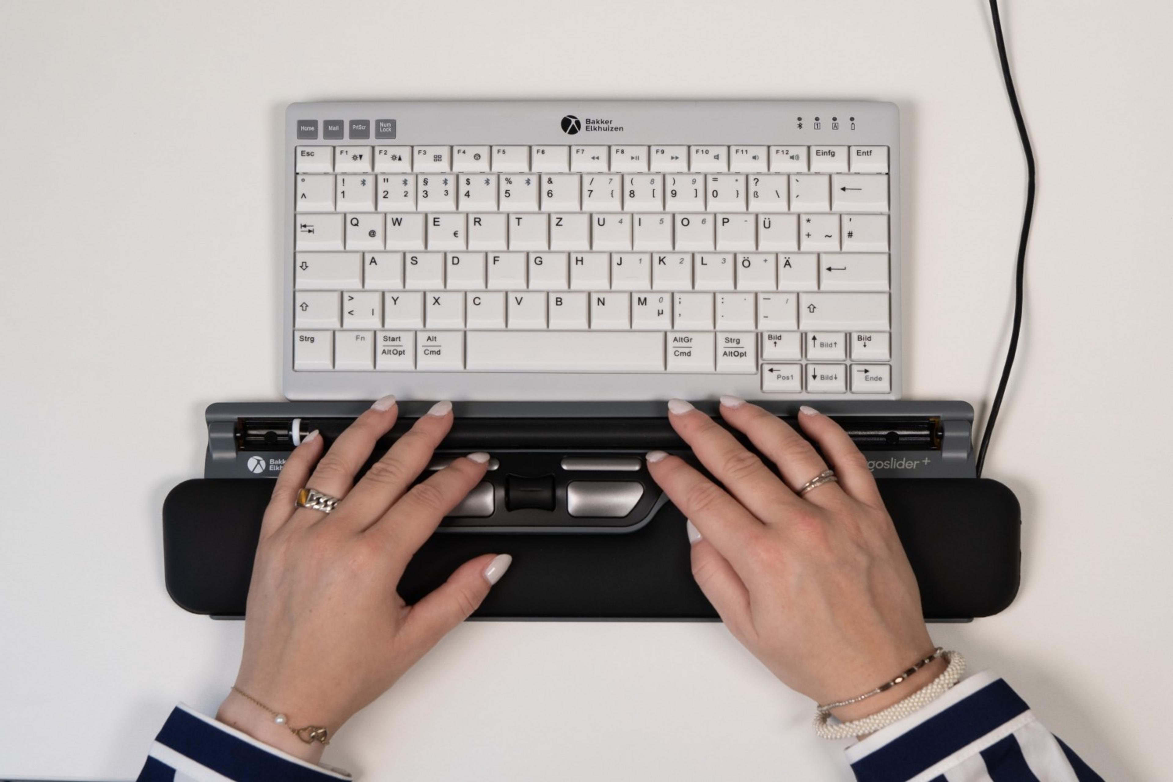 Bakker ErgoSlider Plus Central Mouse