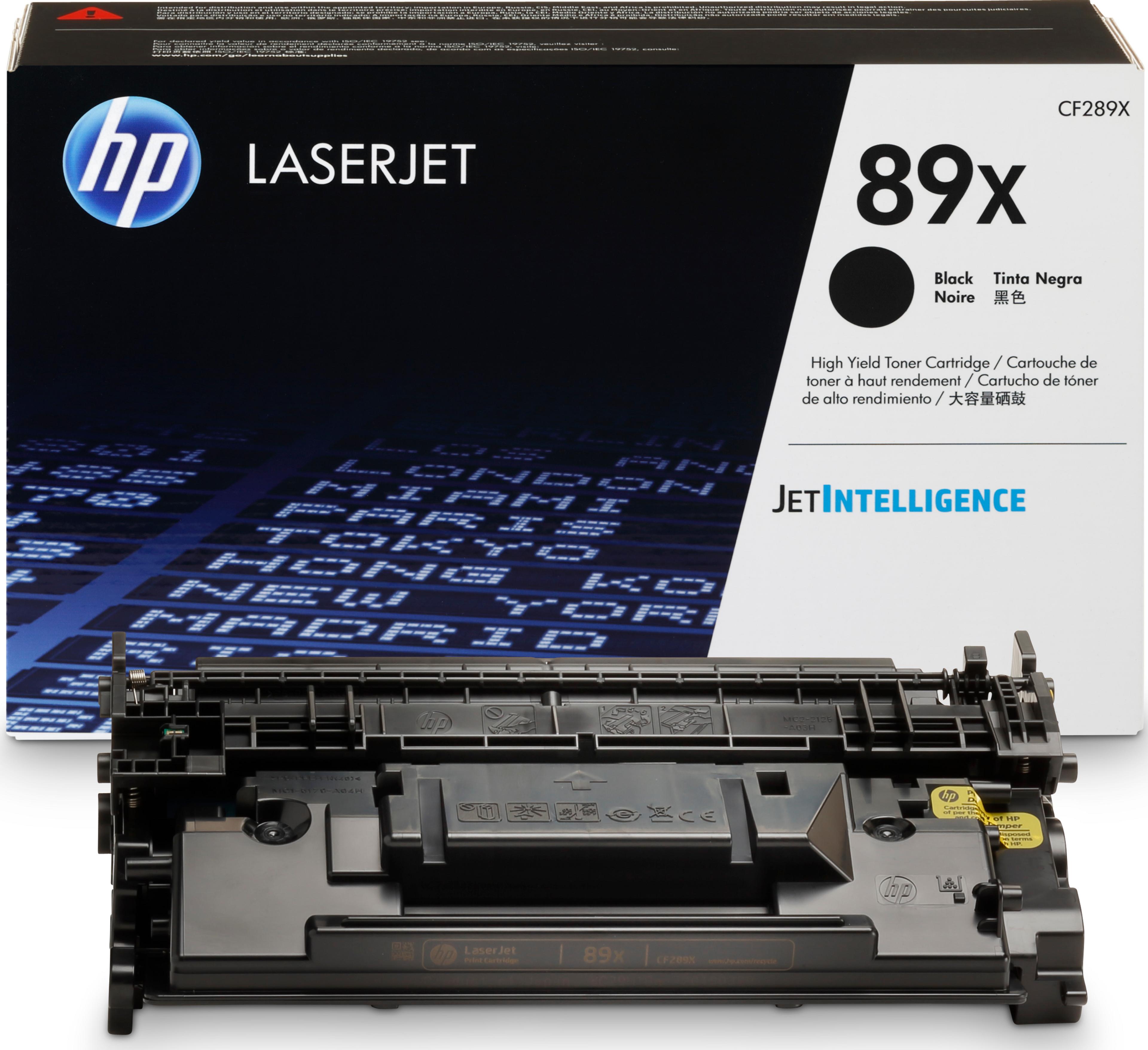 Tóner HP 89X, negro