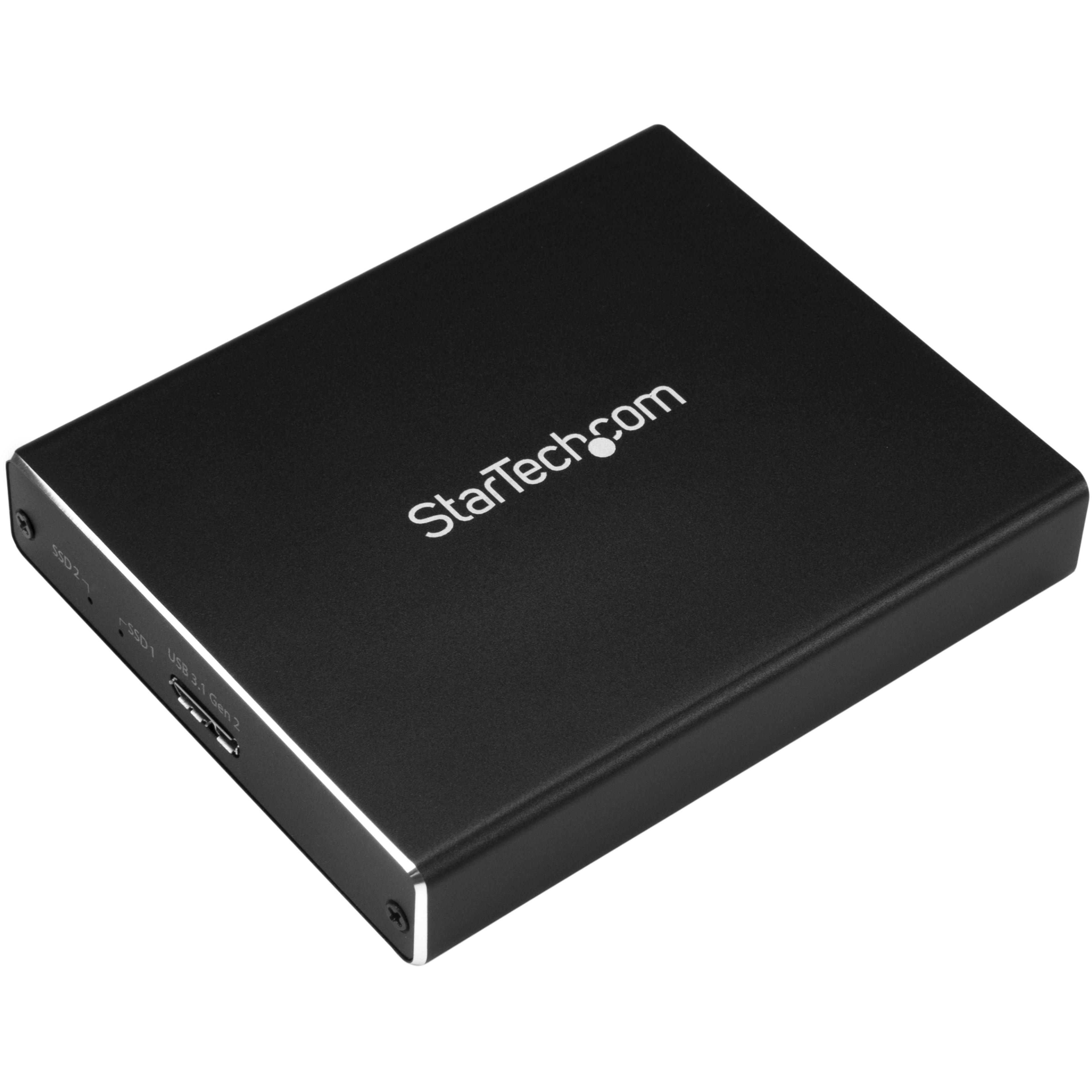 StarTech 2x M.2 SATA SSD USB 3.1 Encl.