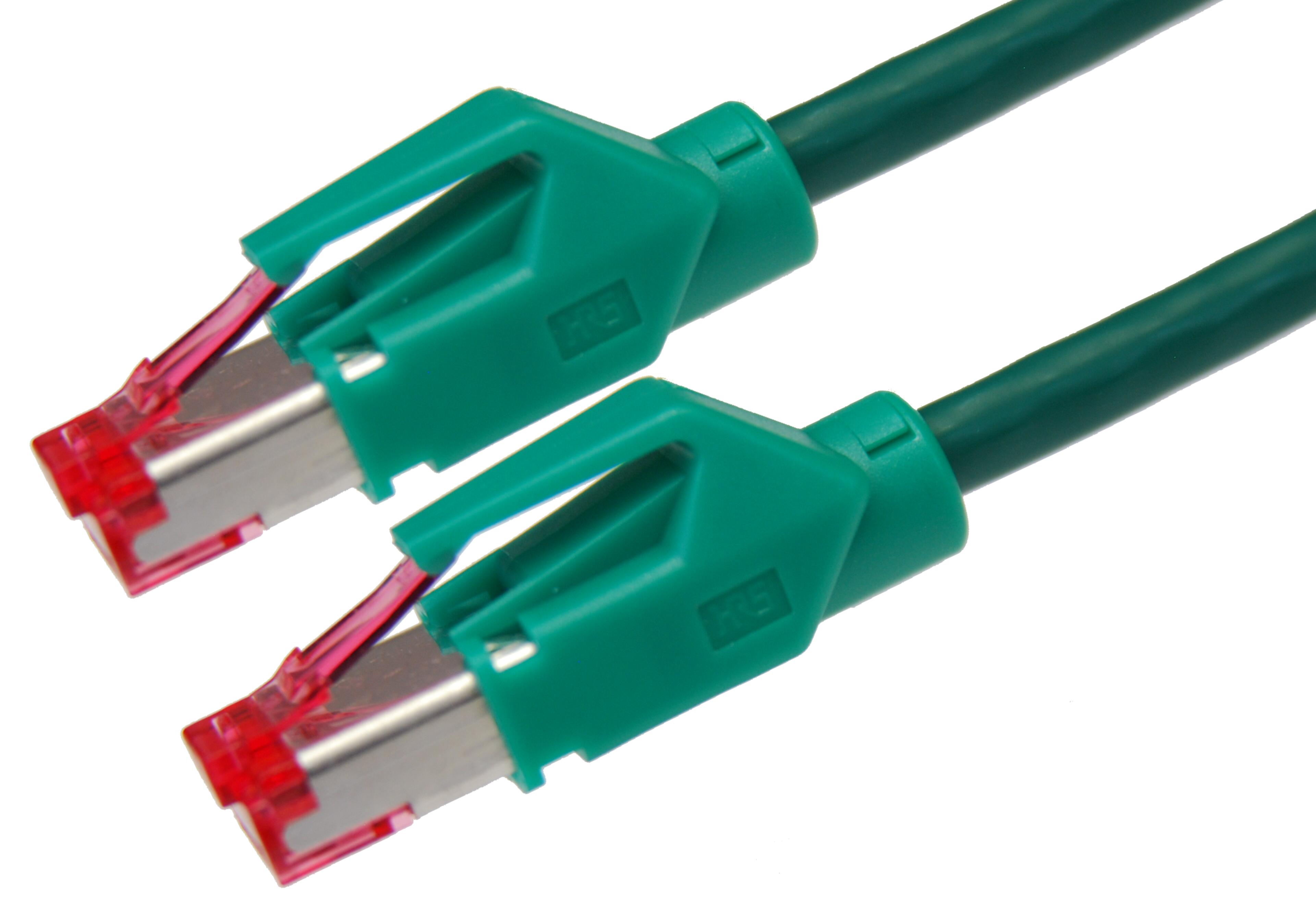 Patch Cable RJ45 S/FTP Cat6 10m Green