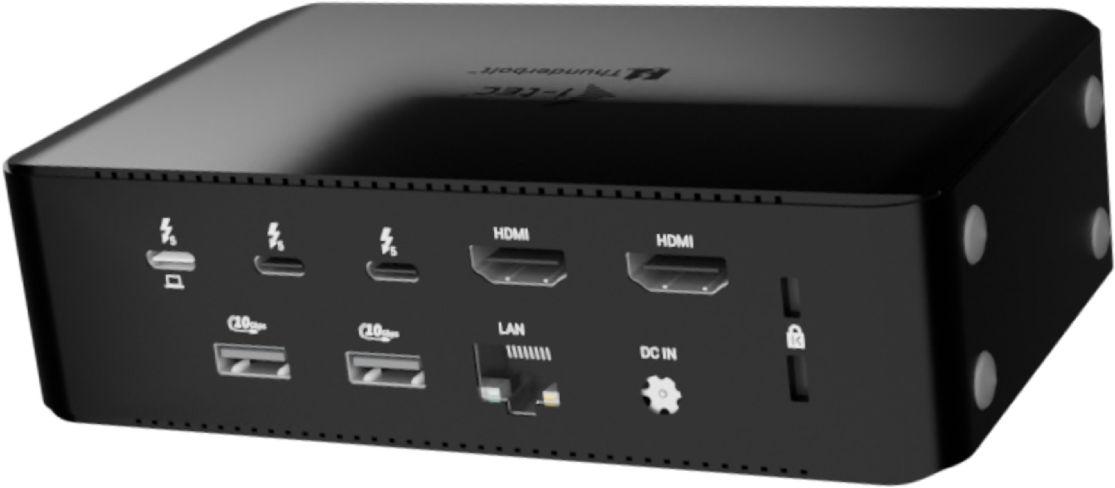 i-tec Thunderbolt5 - 2xTB5+2xHDMI Dock