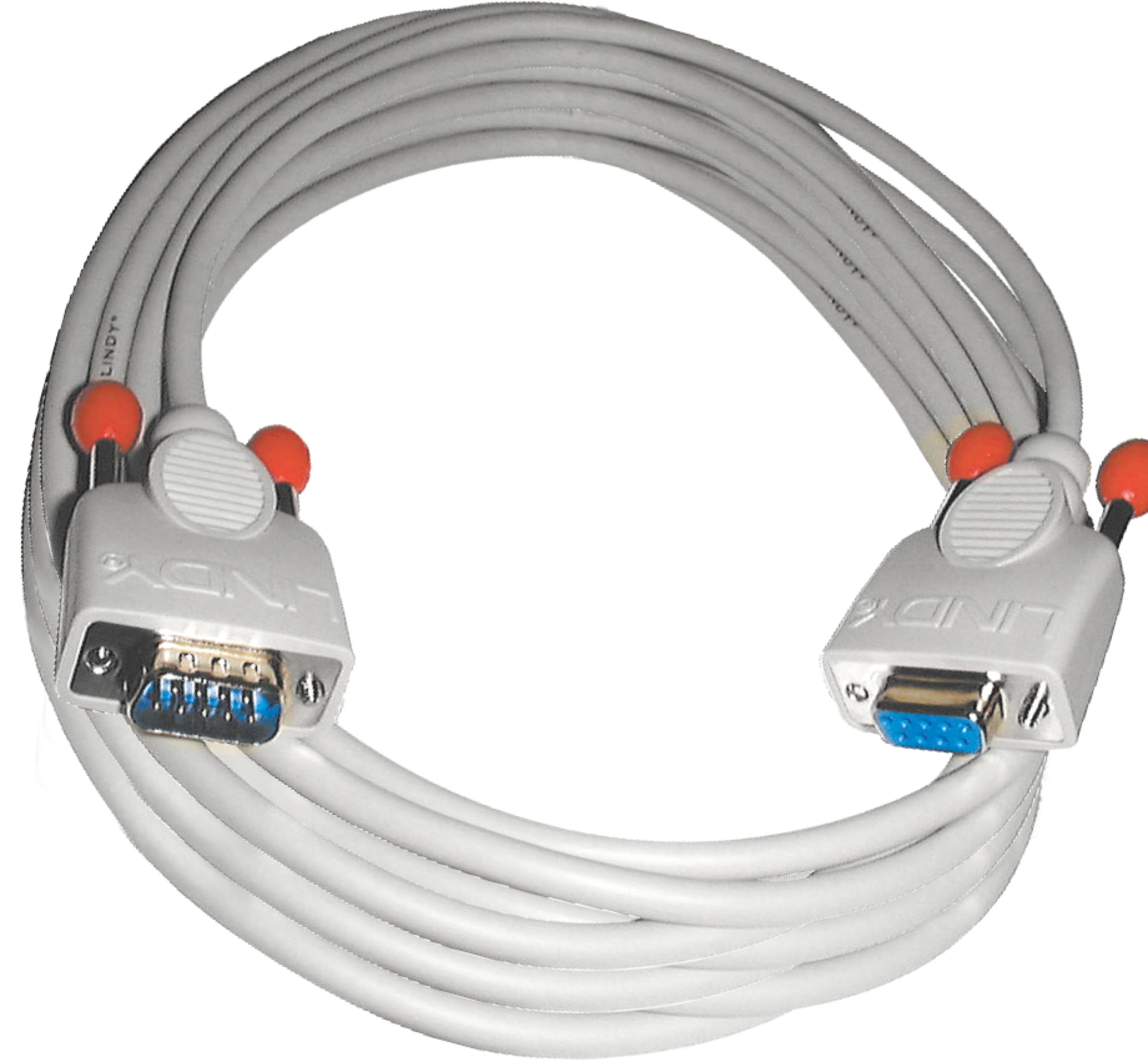 Câble RS232 Lindy DB9 m. -DB9 f., 5m